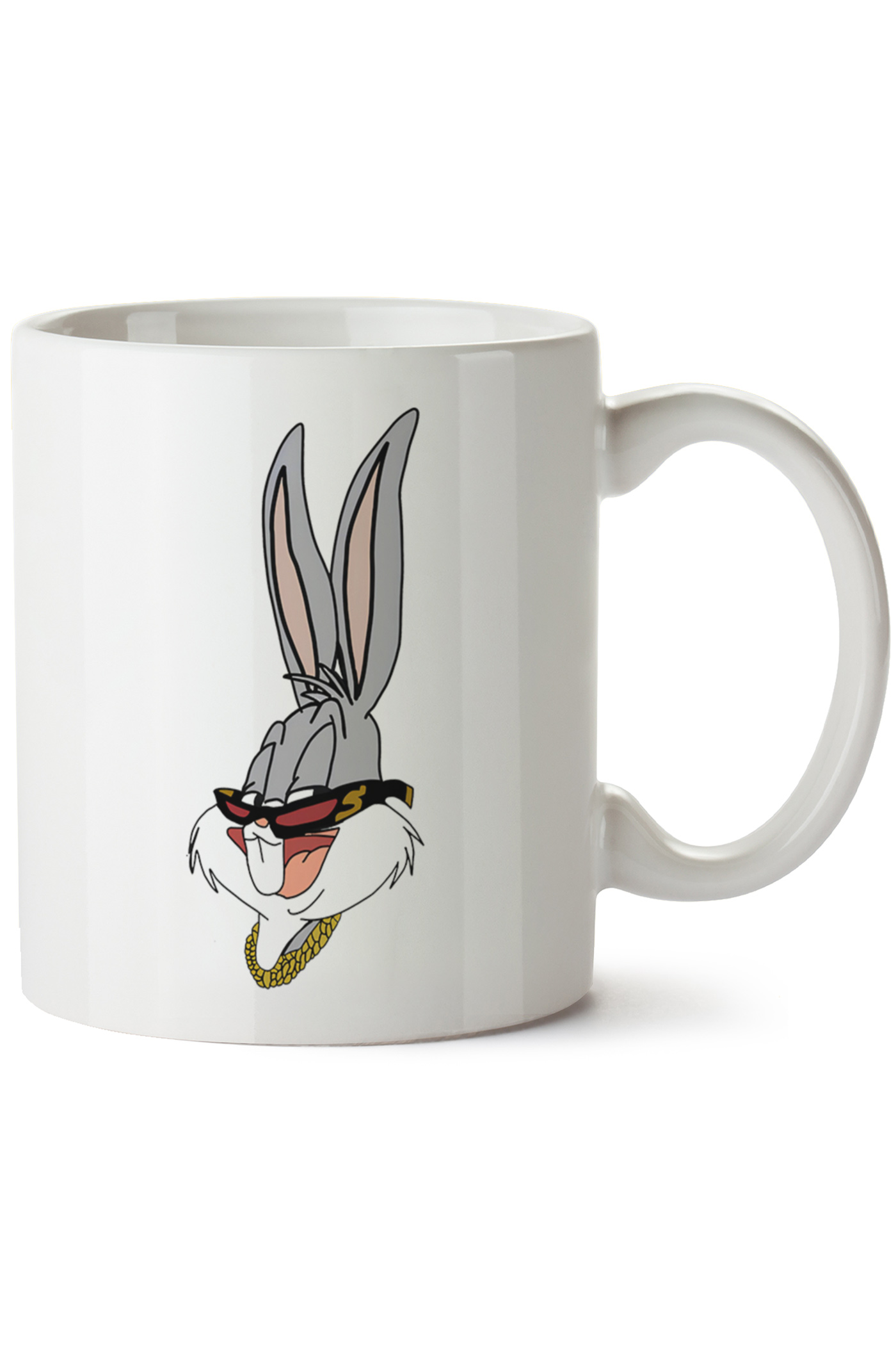 Bugs Bunny Baskılı Porselen Kupa Bardak