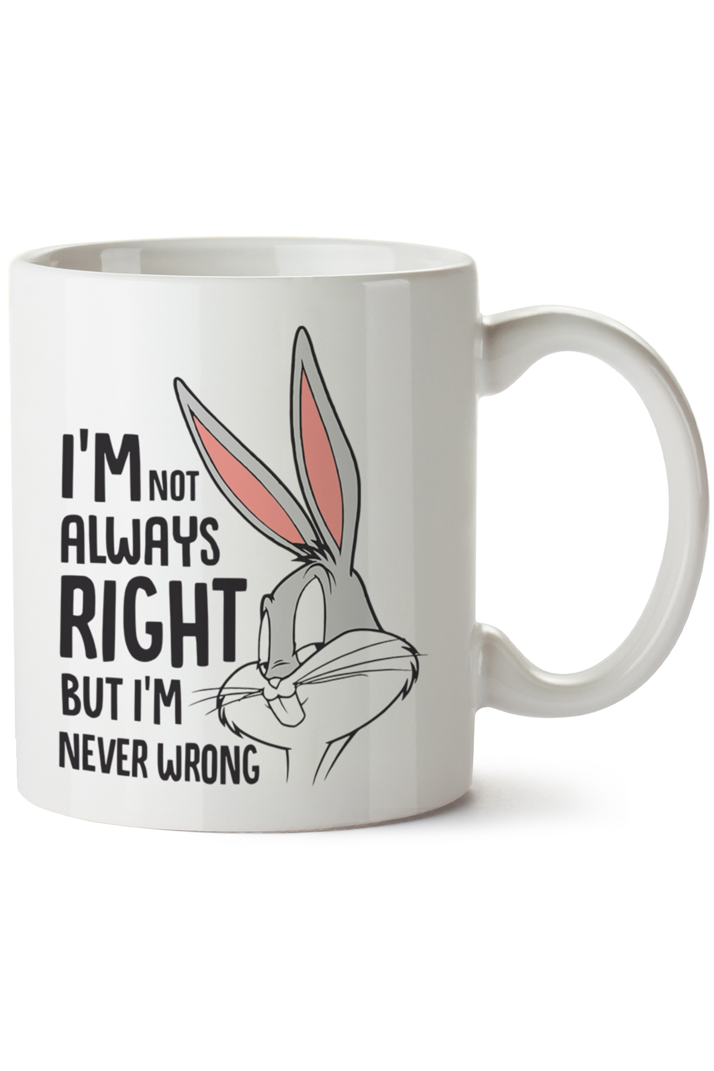 Bugs Bunny Baskılı Porselen Kupa Bardak