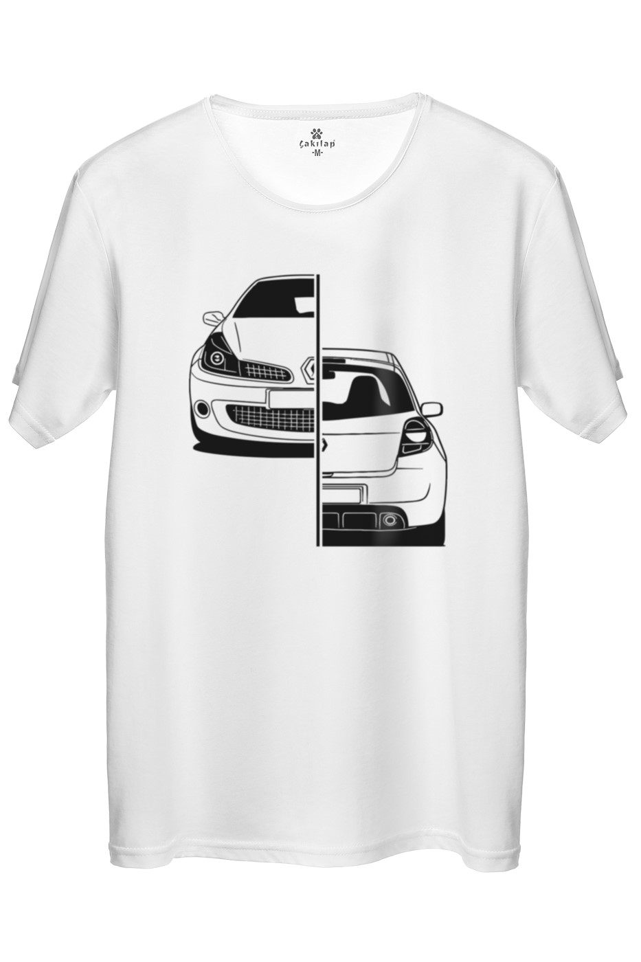 Renault Clio 3 Rs Baskılı Regular Tişört