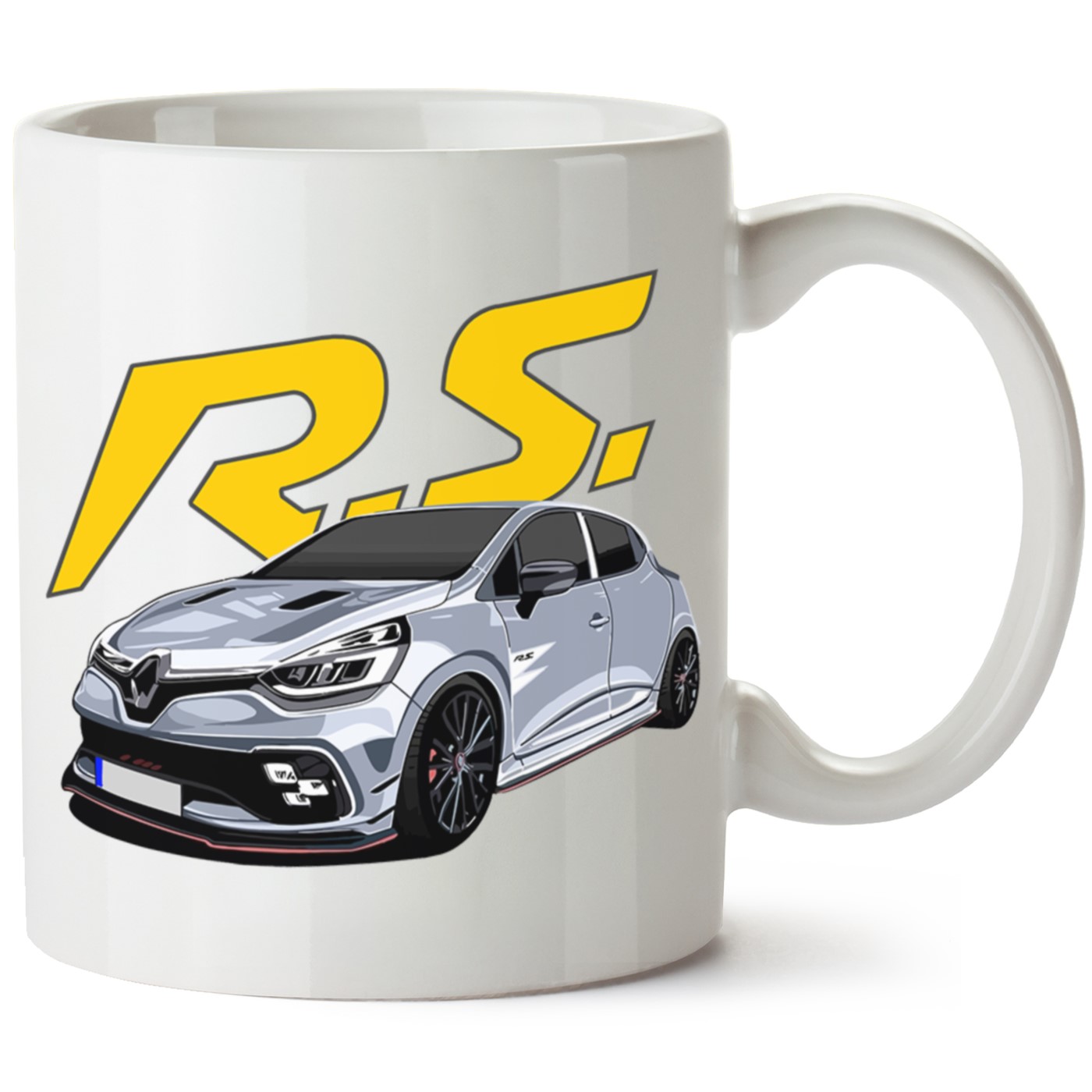 Renault Clio 4 Baskılı Porselen Kupa Bardak