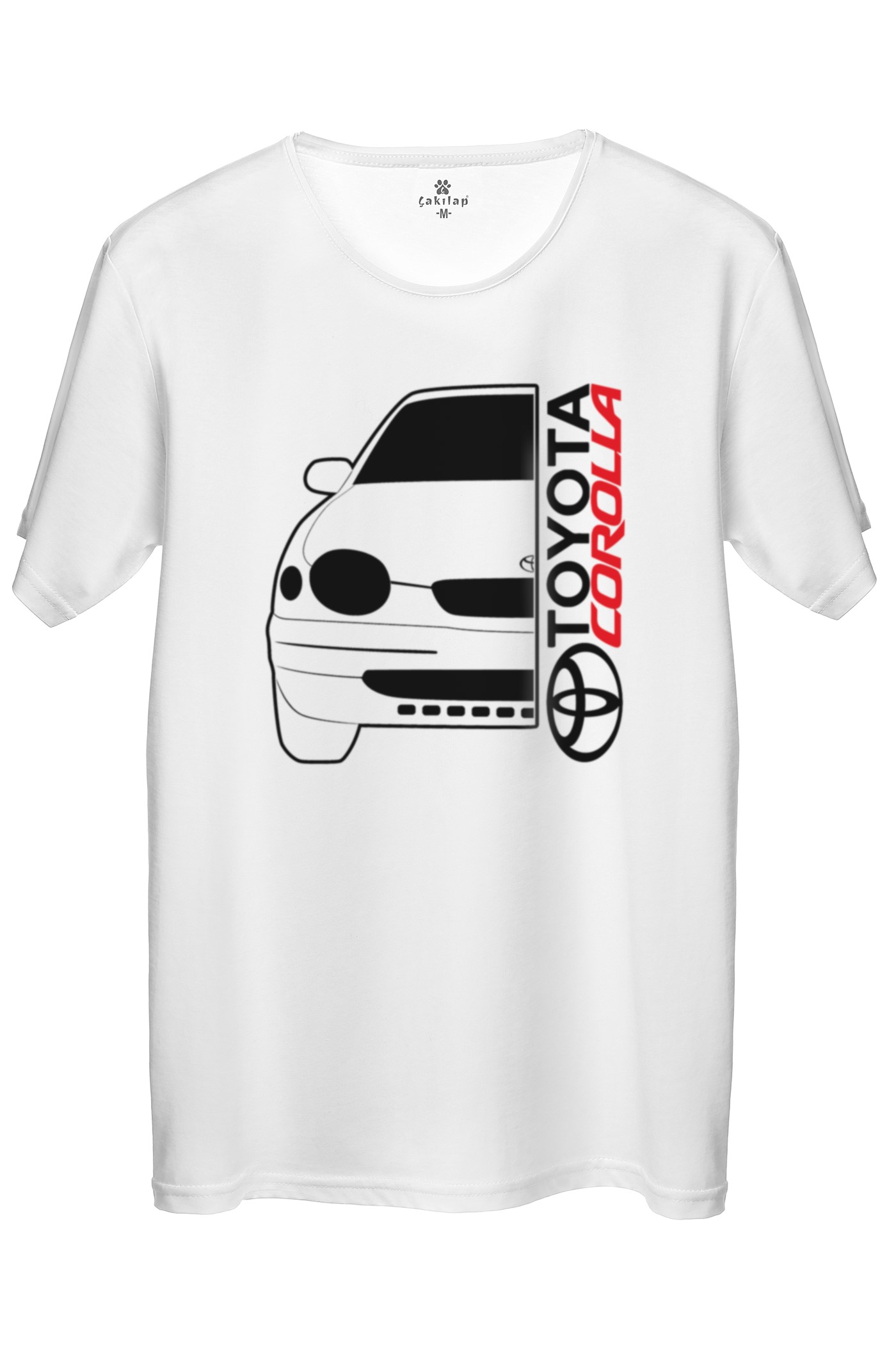 Toyota Corollae110 Baskılı Regular Tişört