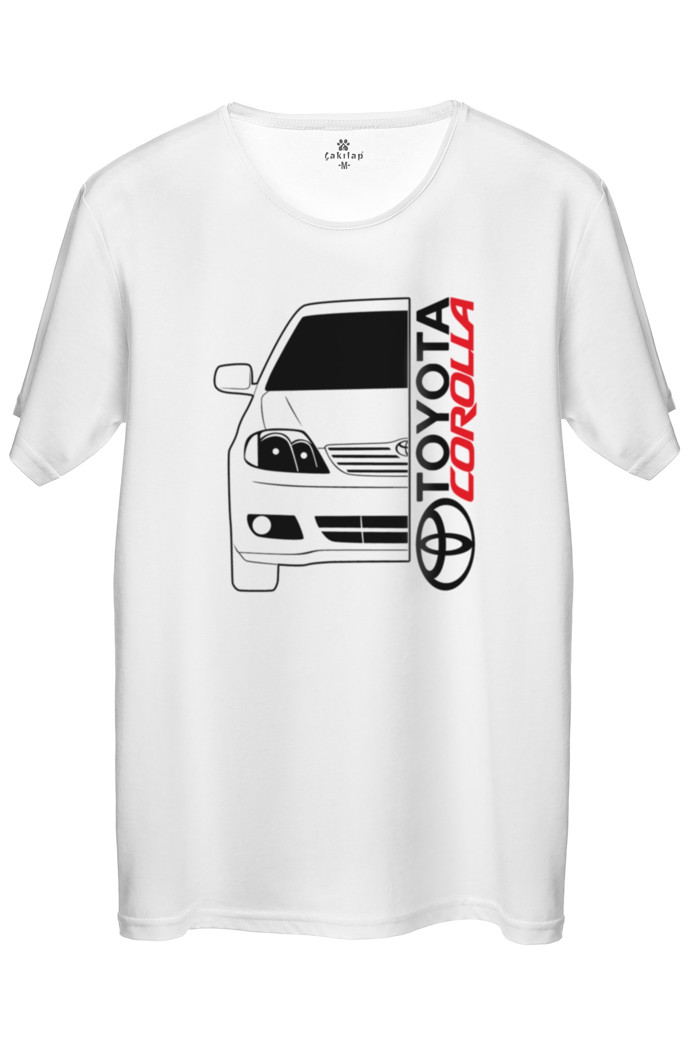 Toyota Corollae130 Baskılı Regular Tişört