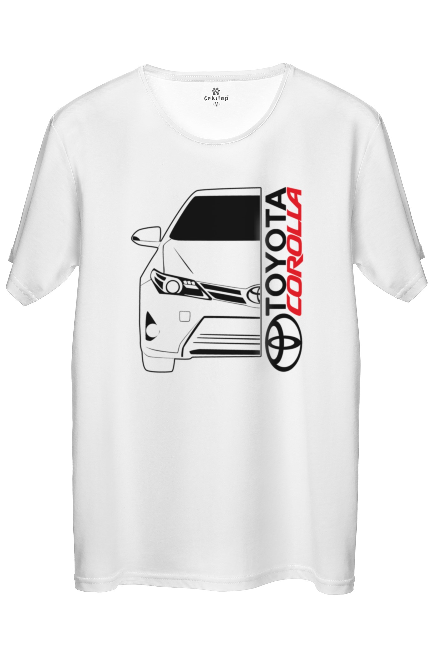 Toyota Corollae160 Baskılı Regular Tişört