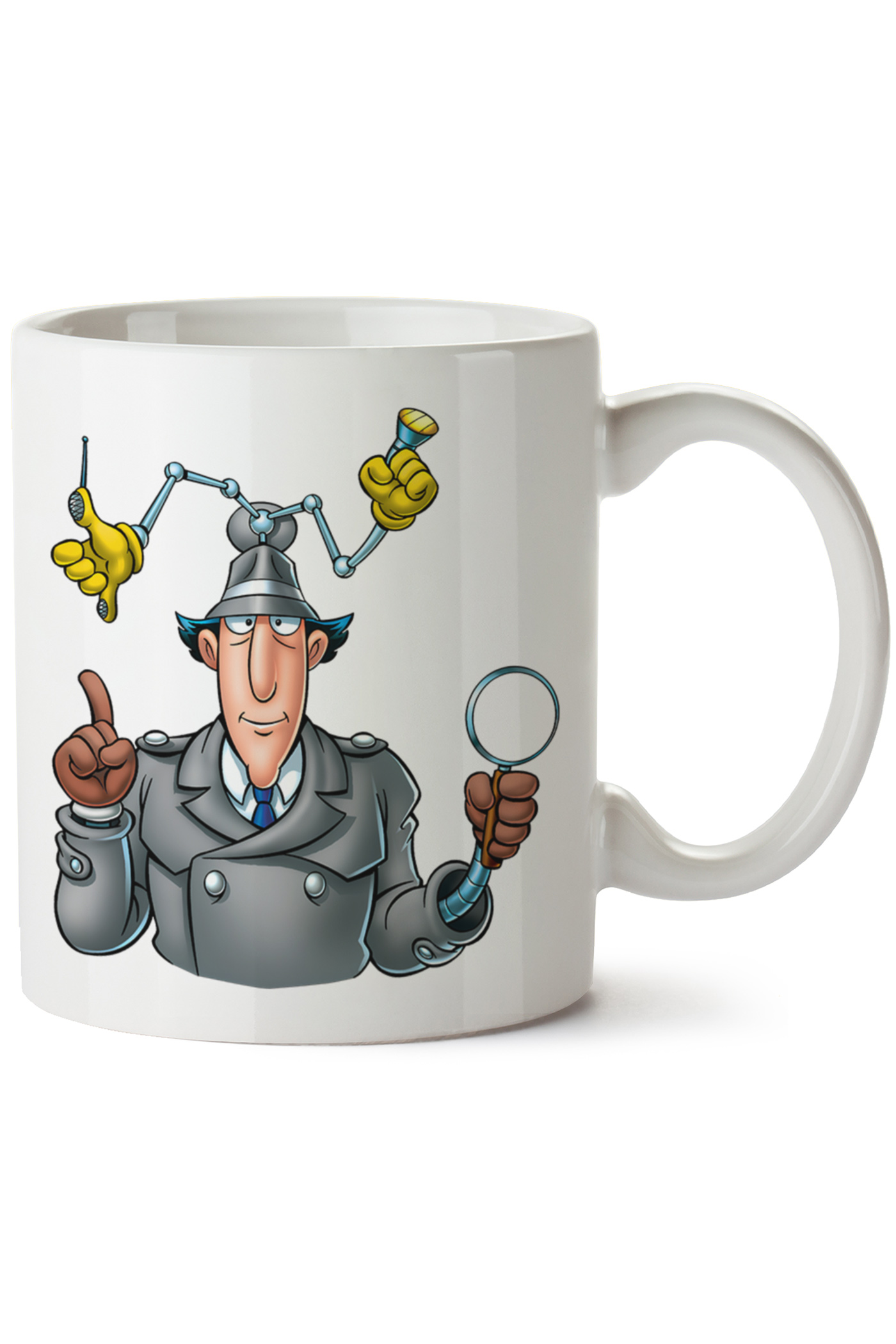 Dedektif Gatget Baskılı Porselen Kupa Bardak