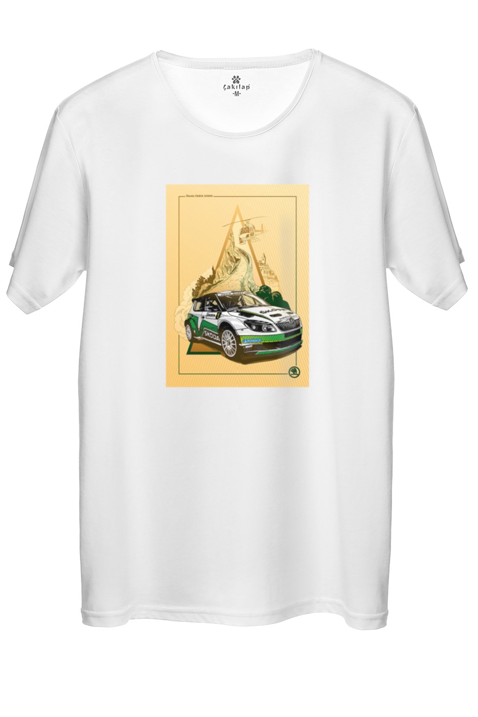 Skoda Fabia2 Baskılı Regular Tişört
