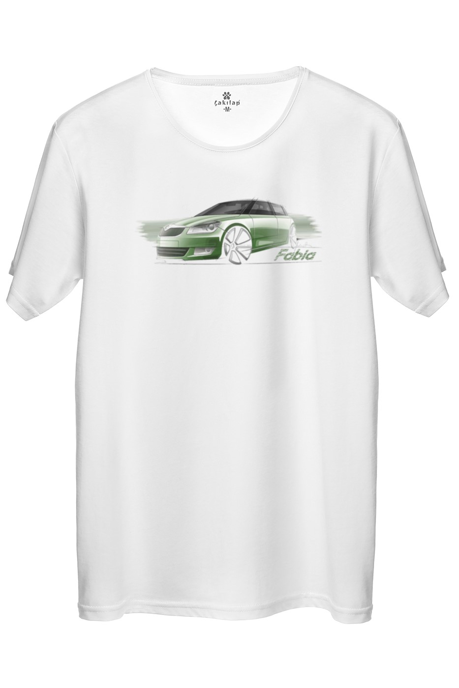 Skoda Fabia2 Baskılı Regular Tişört