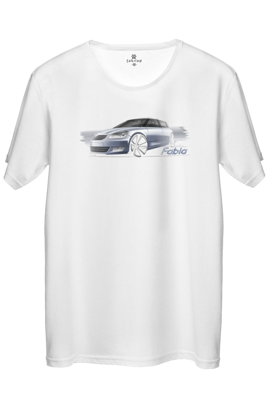 Skoda Fabia2 Baskılı Regular Tişört
