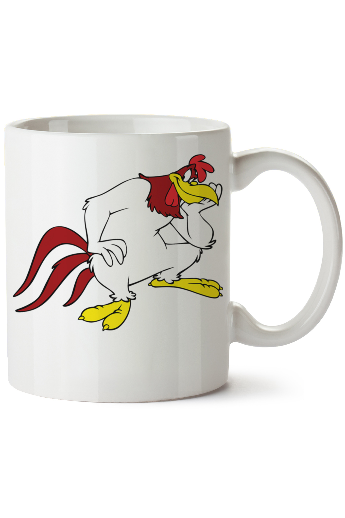 Foghorn Baskılı Porselen Kupa Bardak