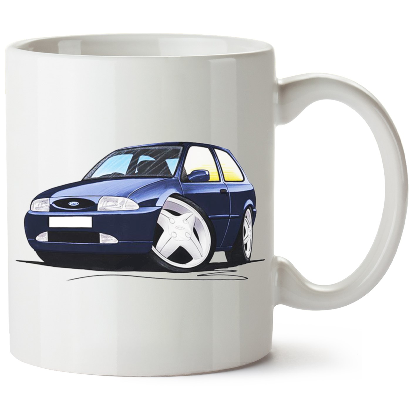 Ford Fiesta Mk4 Baskılı Porselen Kupa Bardak