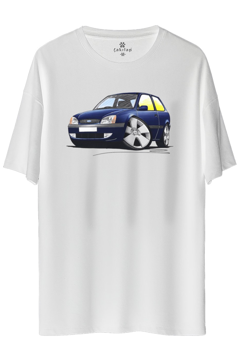 Ford Fiesta Mk5 Baskılı Oversize Tişört