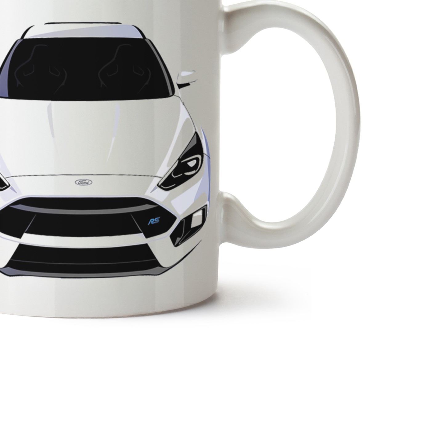 Ford Focus Mk3 Baskılı Porselen Kupa Bardak