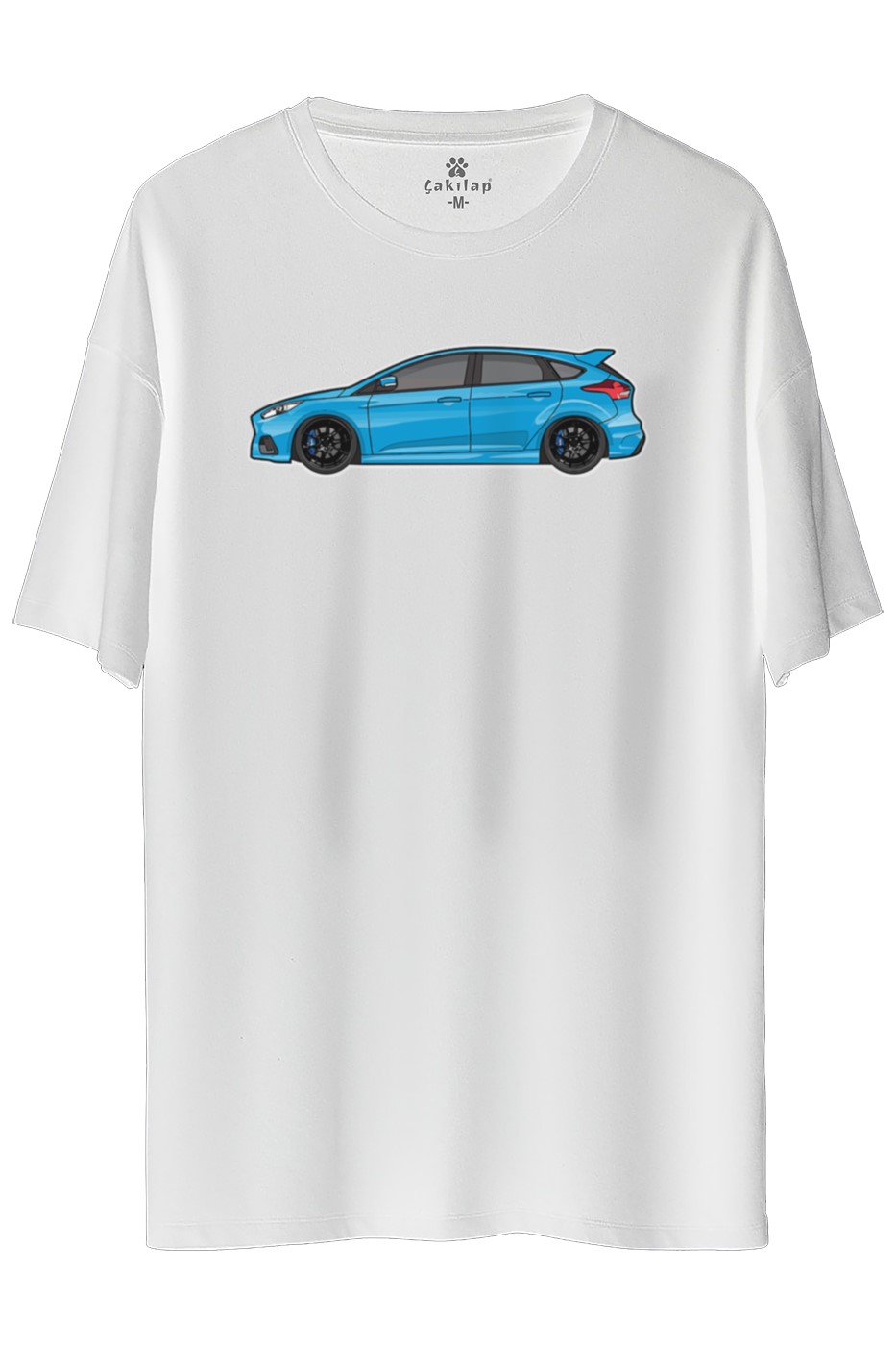 Ford Focus Mk3 Baskılı Oversize Tişört