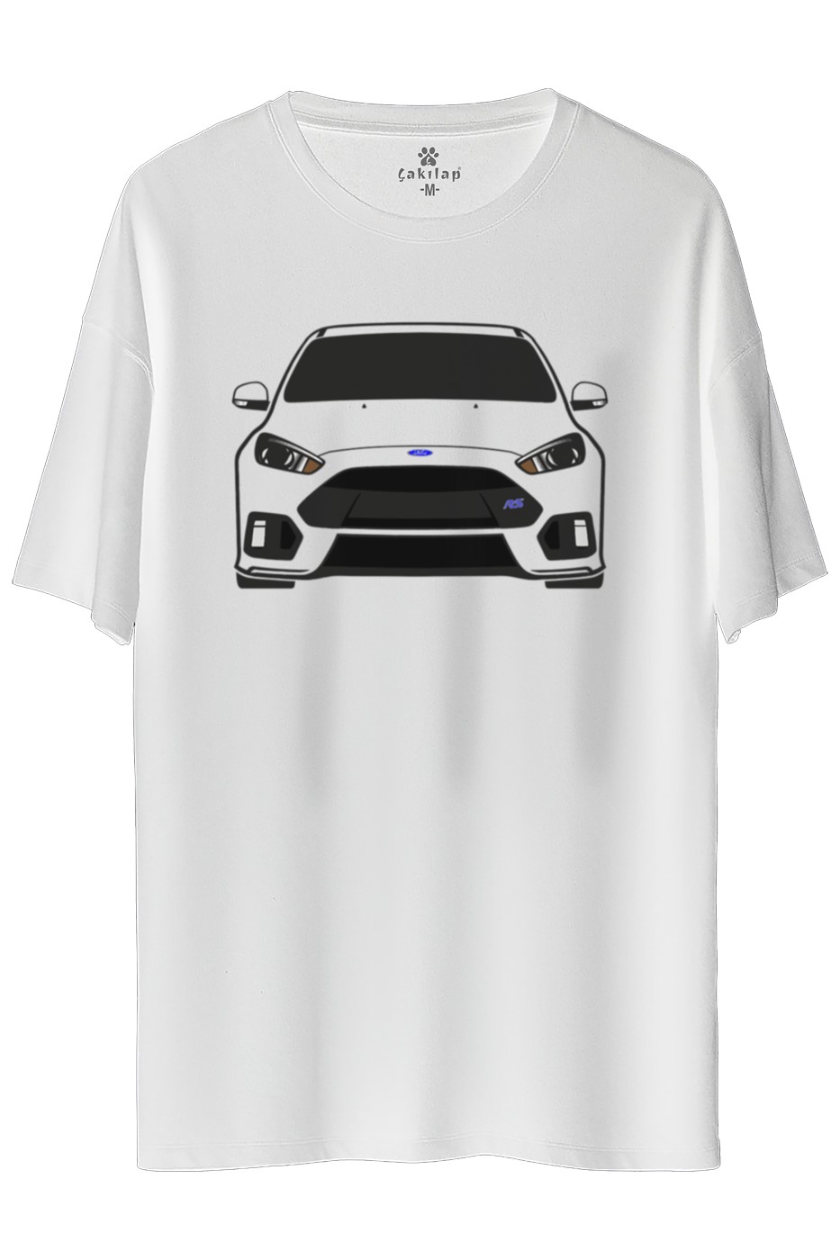 Ford Focus Mk3 Baskılı Oversize Tişört