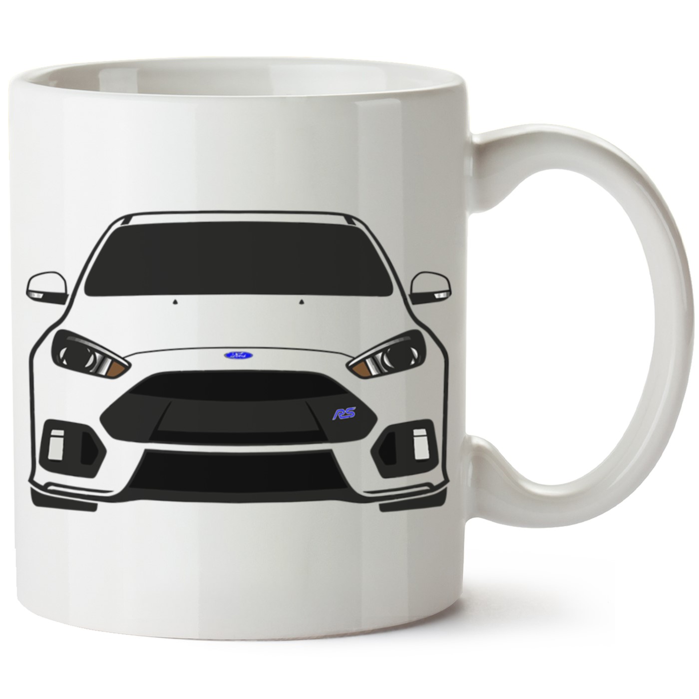 Ford Focus Mk3 Baskılı Porselen Kupa Bardak