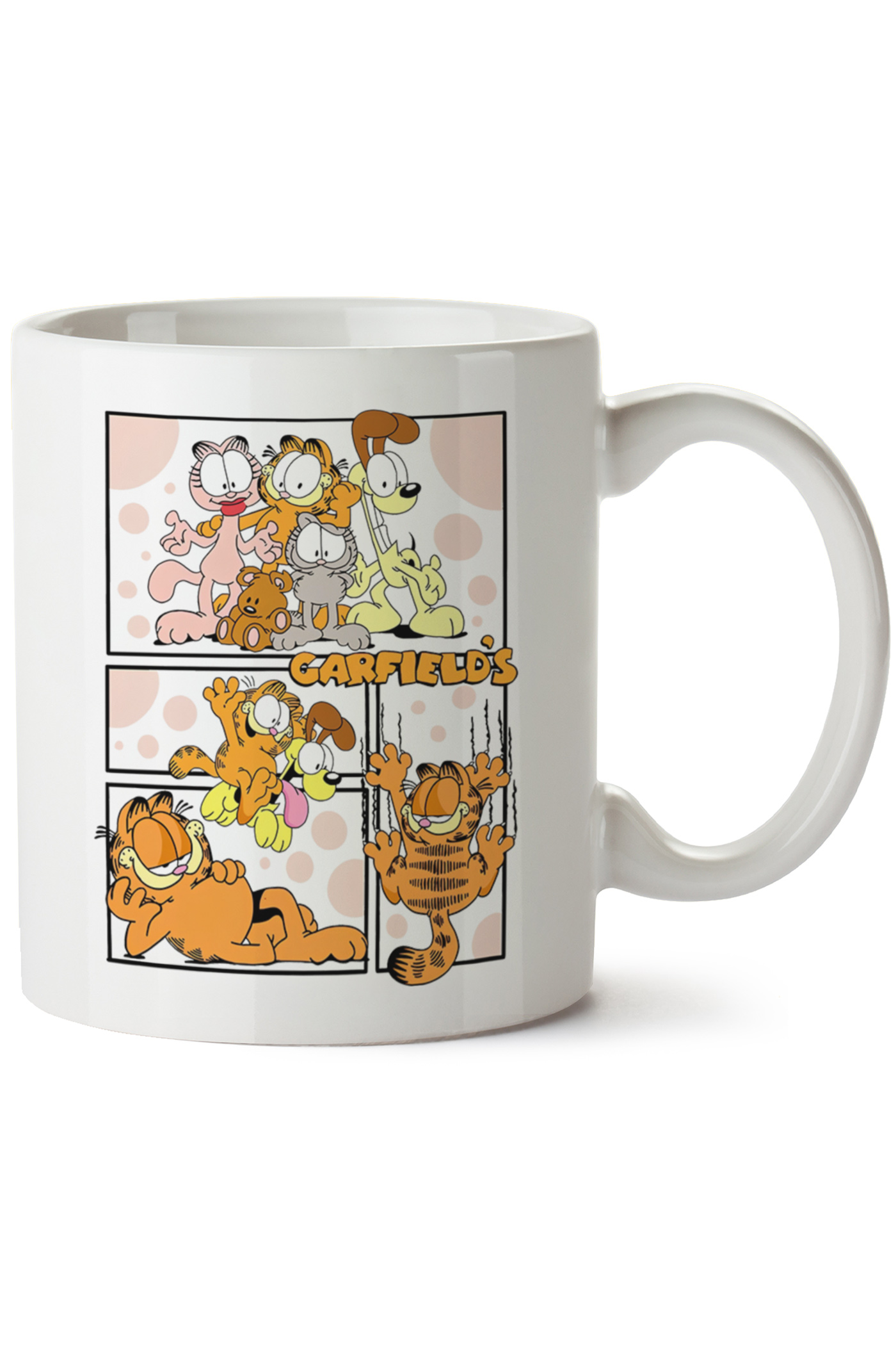 Garfield Baskılı Porselen Kupa Bardak