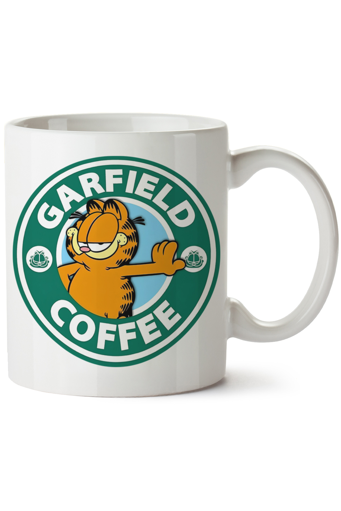 Garfield Baskılı Porselen Kupa Bardak