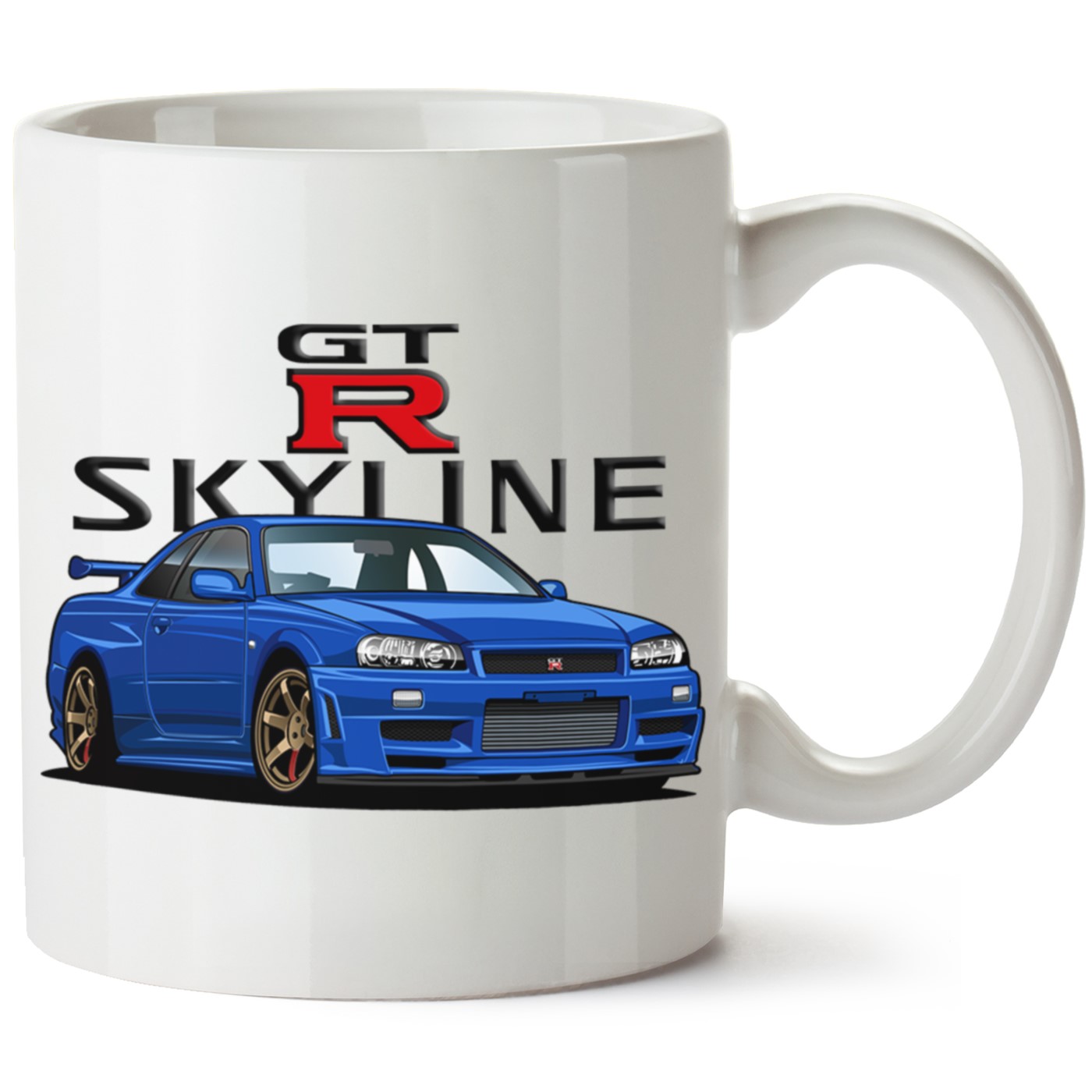 Nissan R34 Baskılı Porselen Kupa Bardak