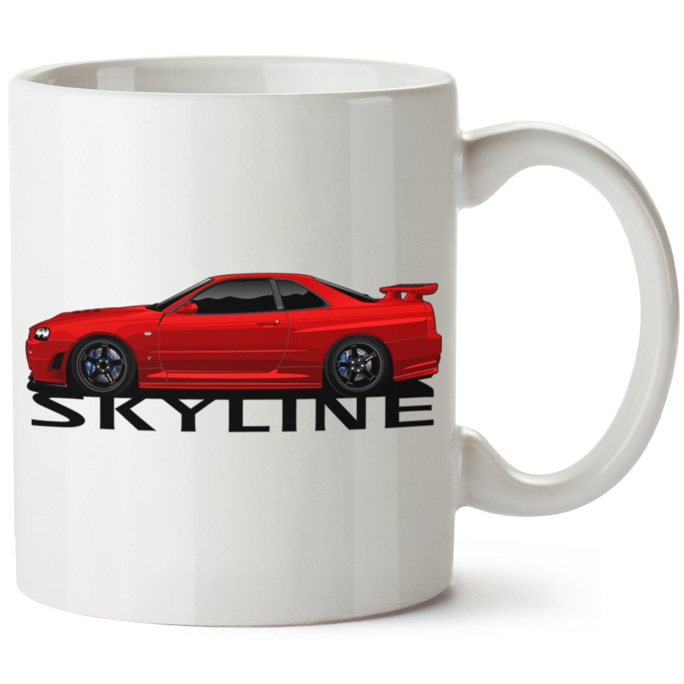 Nissan R34 Baskılı Porselen Kupa Bardak