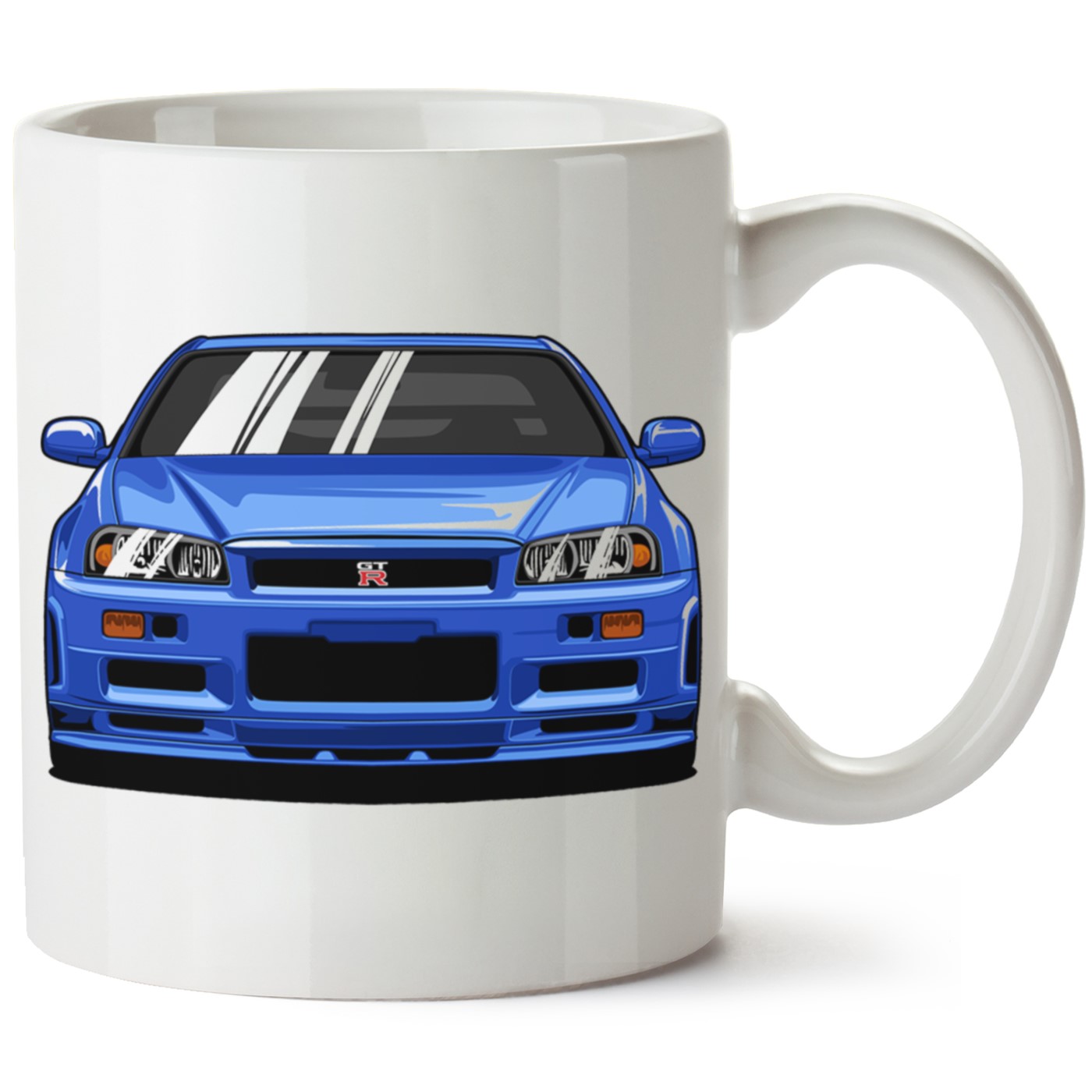 Nissan R34 Baskılı Porselen Kupa Bardak