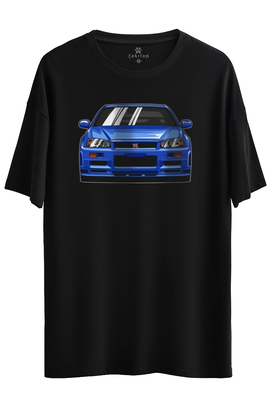 Nissan R34 Baskılı Oversize Tişört