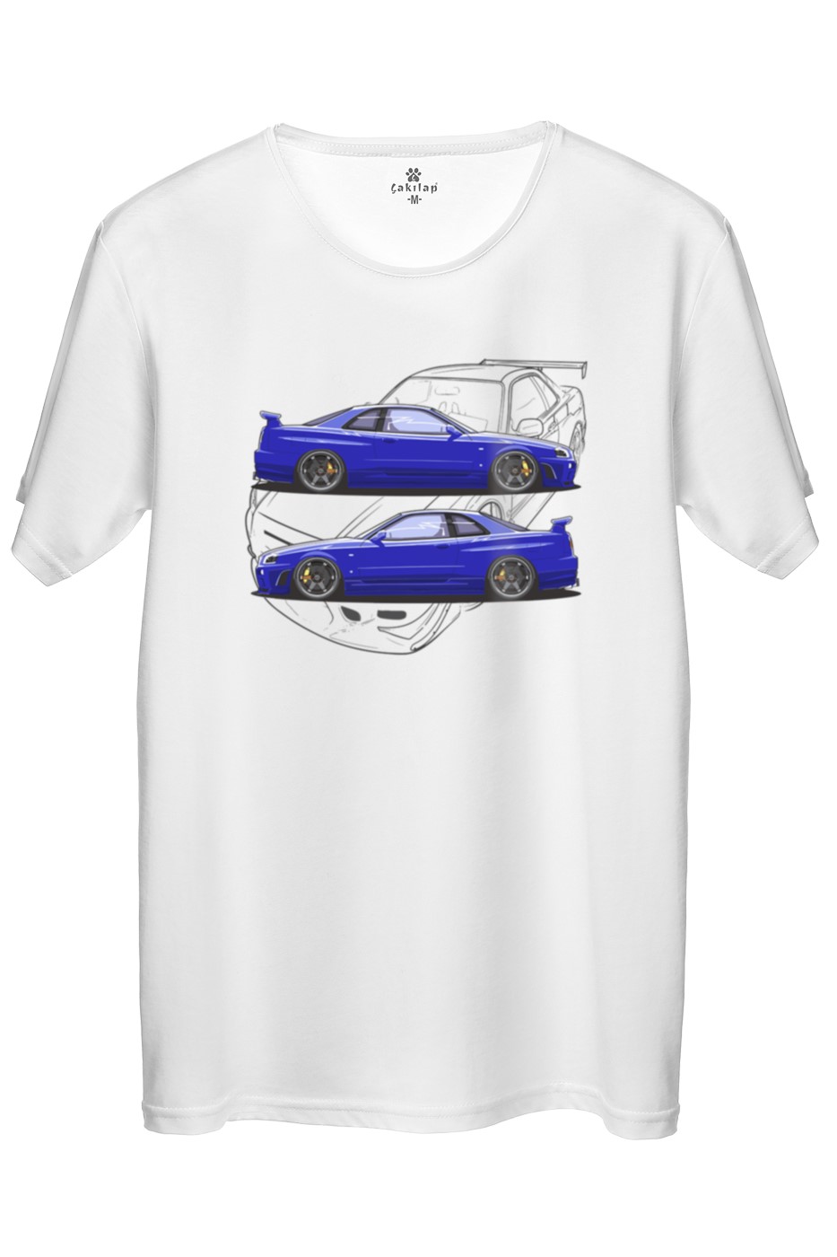 Nissan R34 Baskılı Regular Tişört