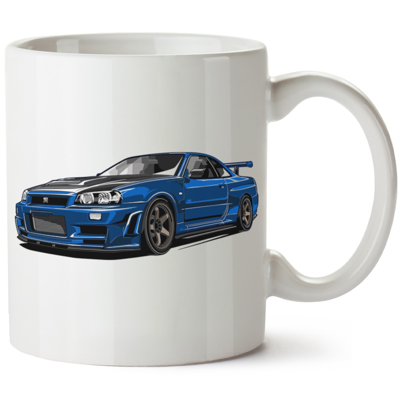 Nissan R34 Baskılı Porselen Kupa Bardak