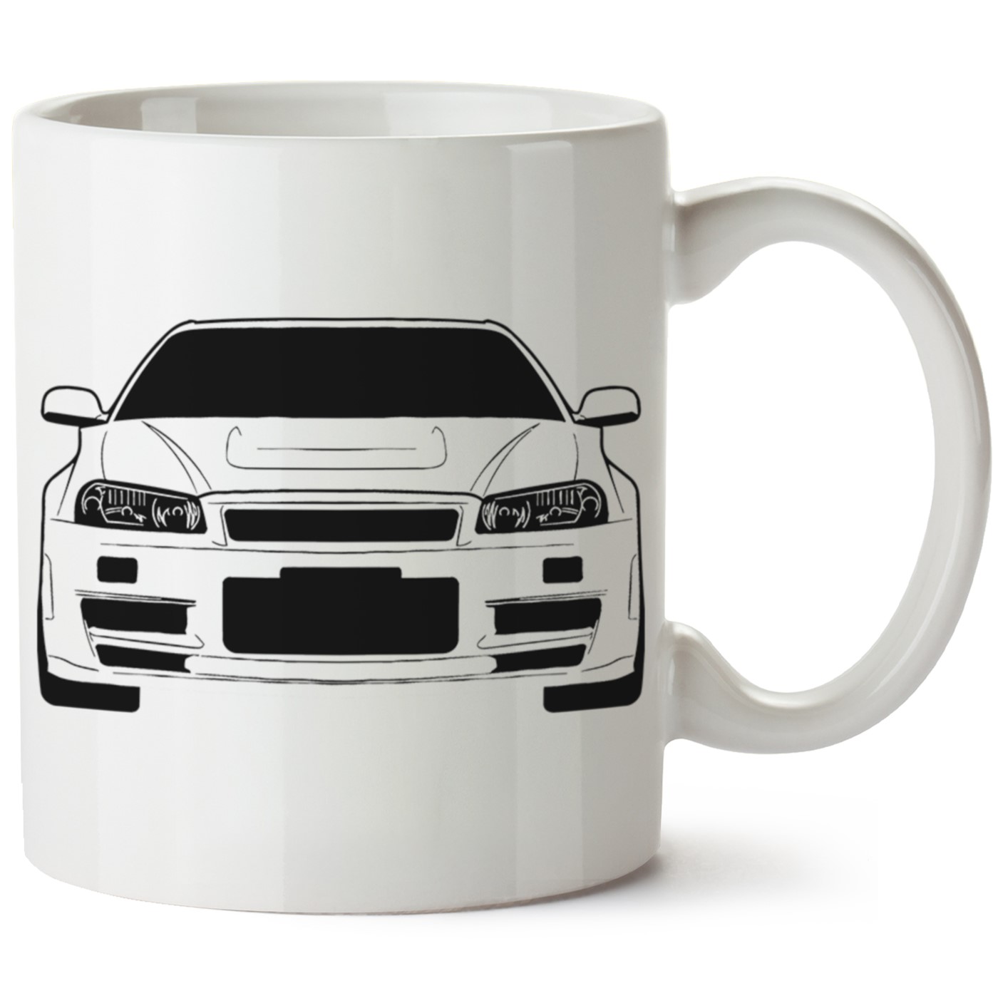 Nissan R34 Baskılı Porselen Kupa Bardak