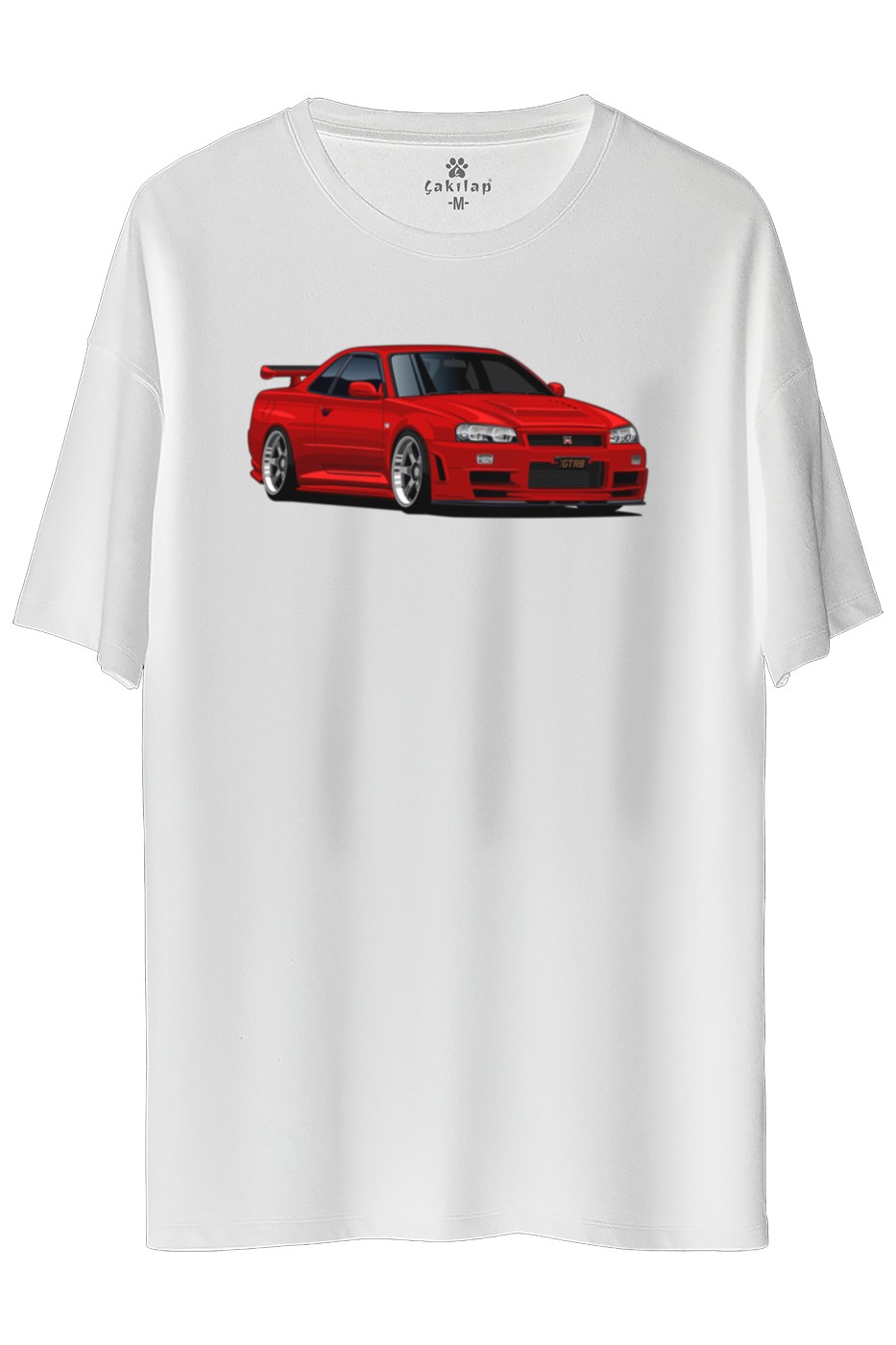Nissan R34 Baskılı Oversize Tişört