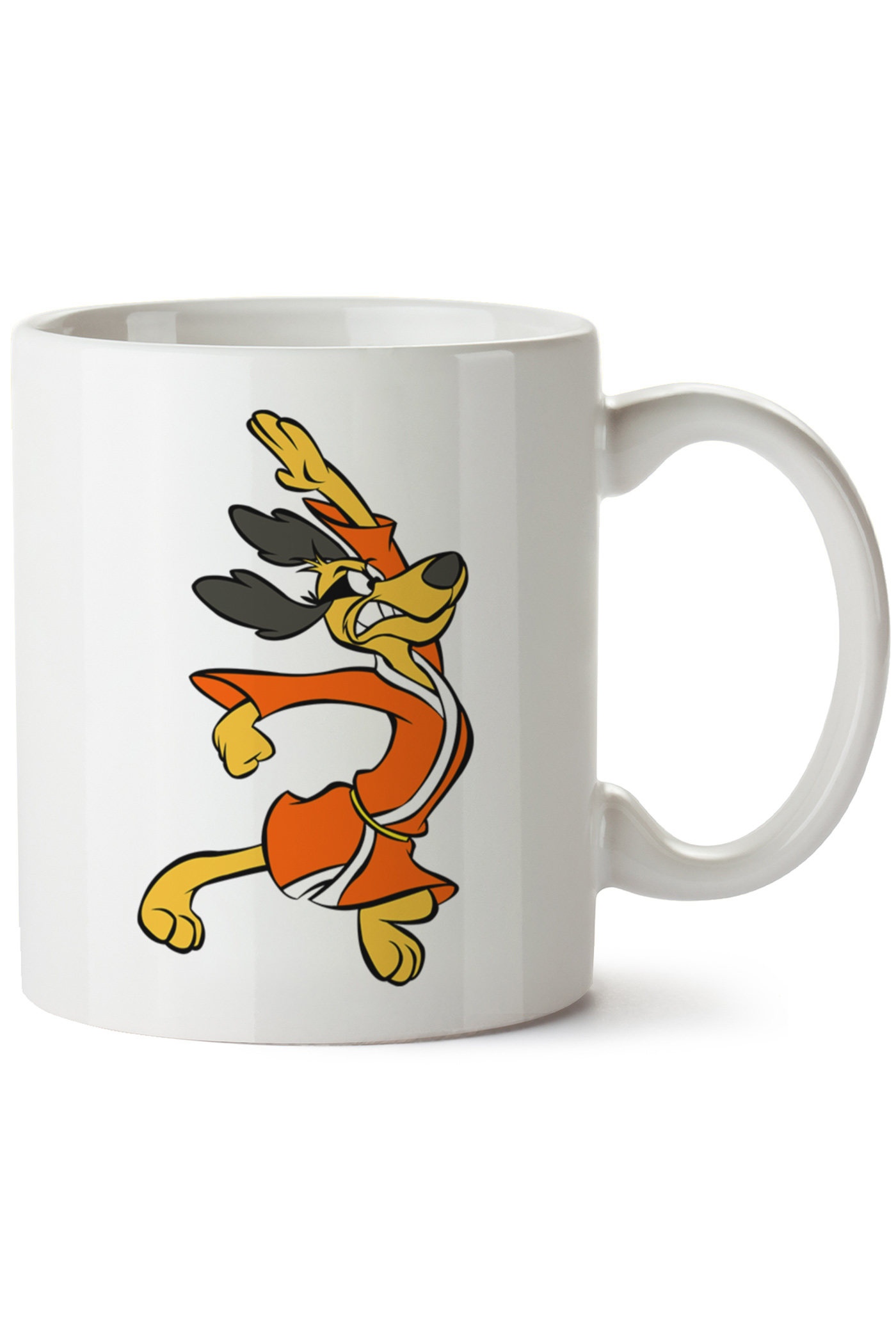 Hong Kong Phooey Baskılı Porselen Kupa Bardak