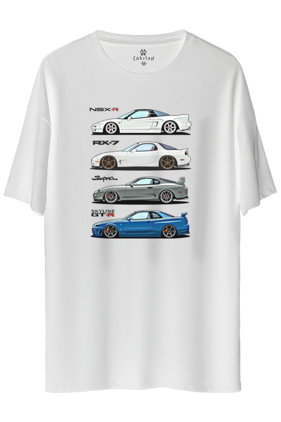 Nissan Jdm Baskılı Oversize Tişört