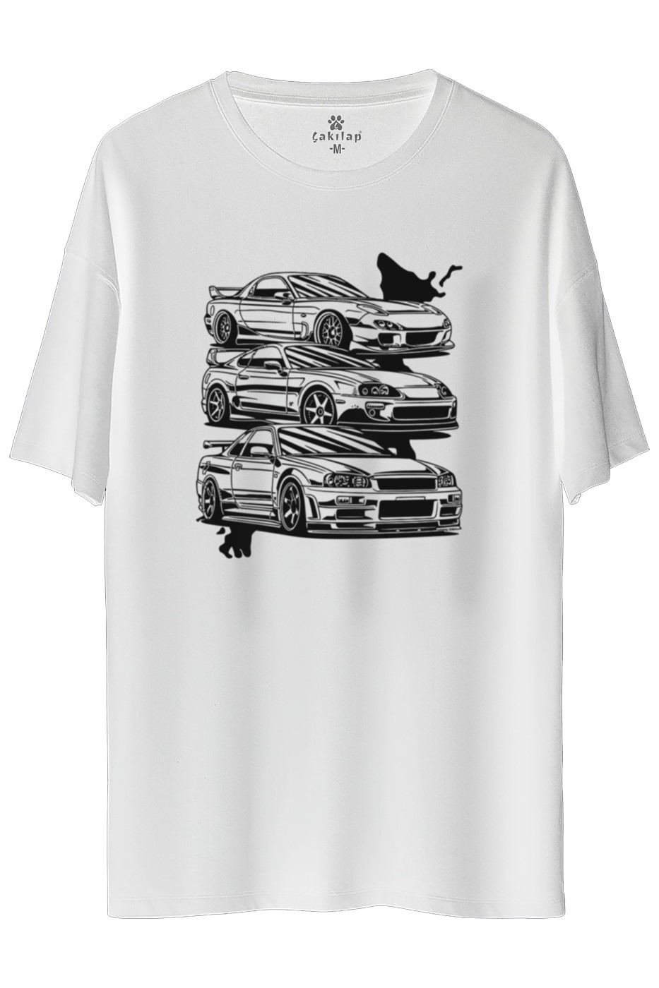 Nissan Jdm Baskılı Oversize Tişört