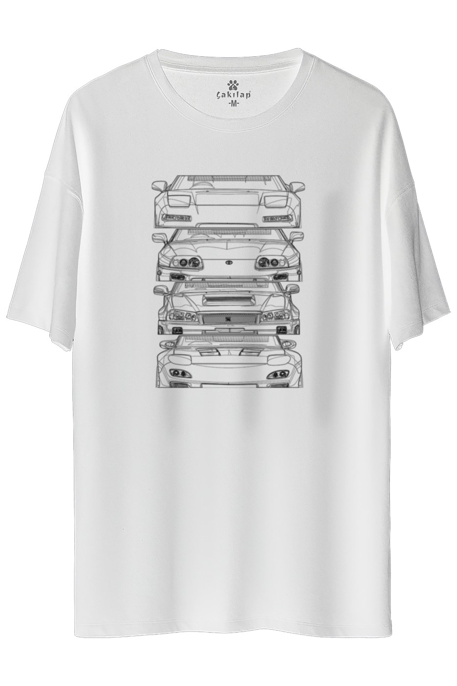 Nissan Jdm Baskılı Oversize Tişört
