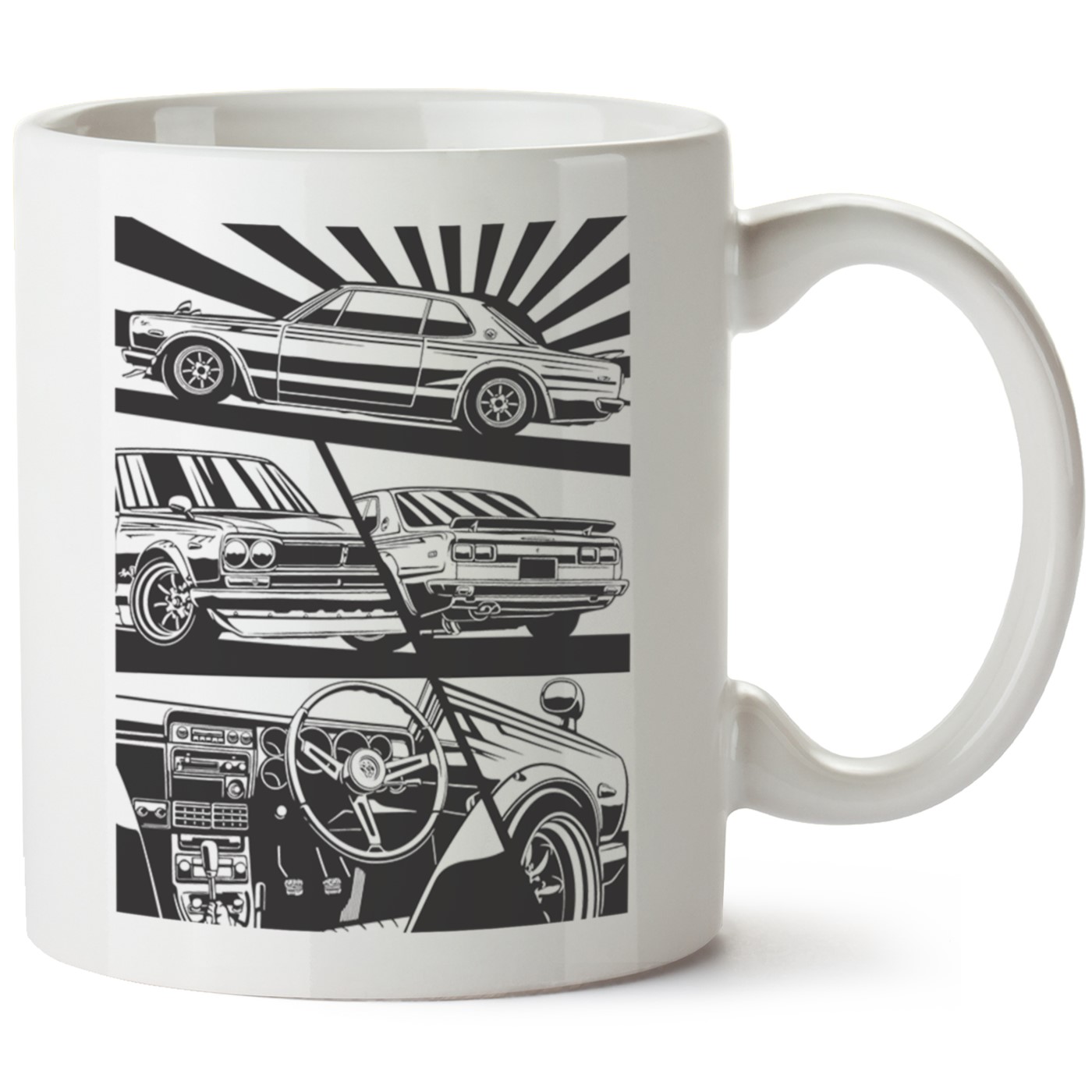 Nissan Jdm Baskılı Porselen Kupa Bardak