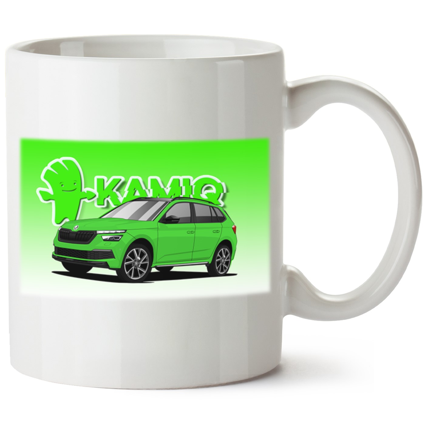 Skoda Kamiq Baskılı Porselen Kupa Bardak