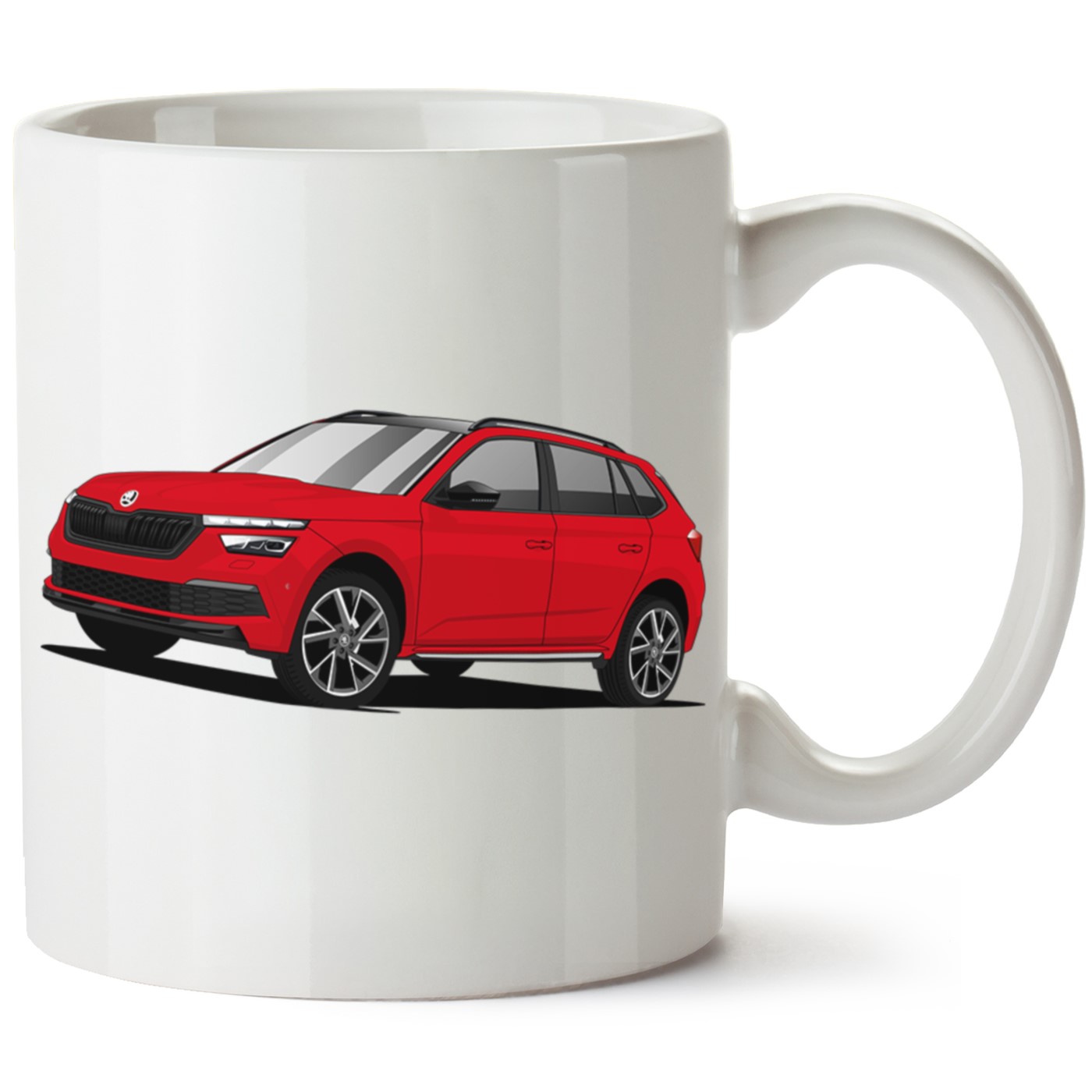 Skoda Kamiq Baskılı Porselen Kupa Bardak