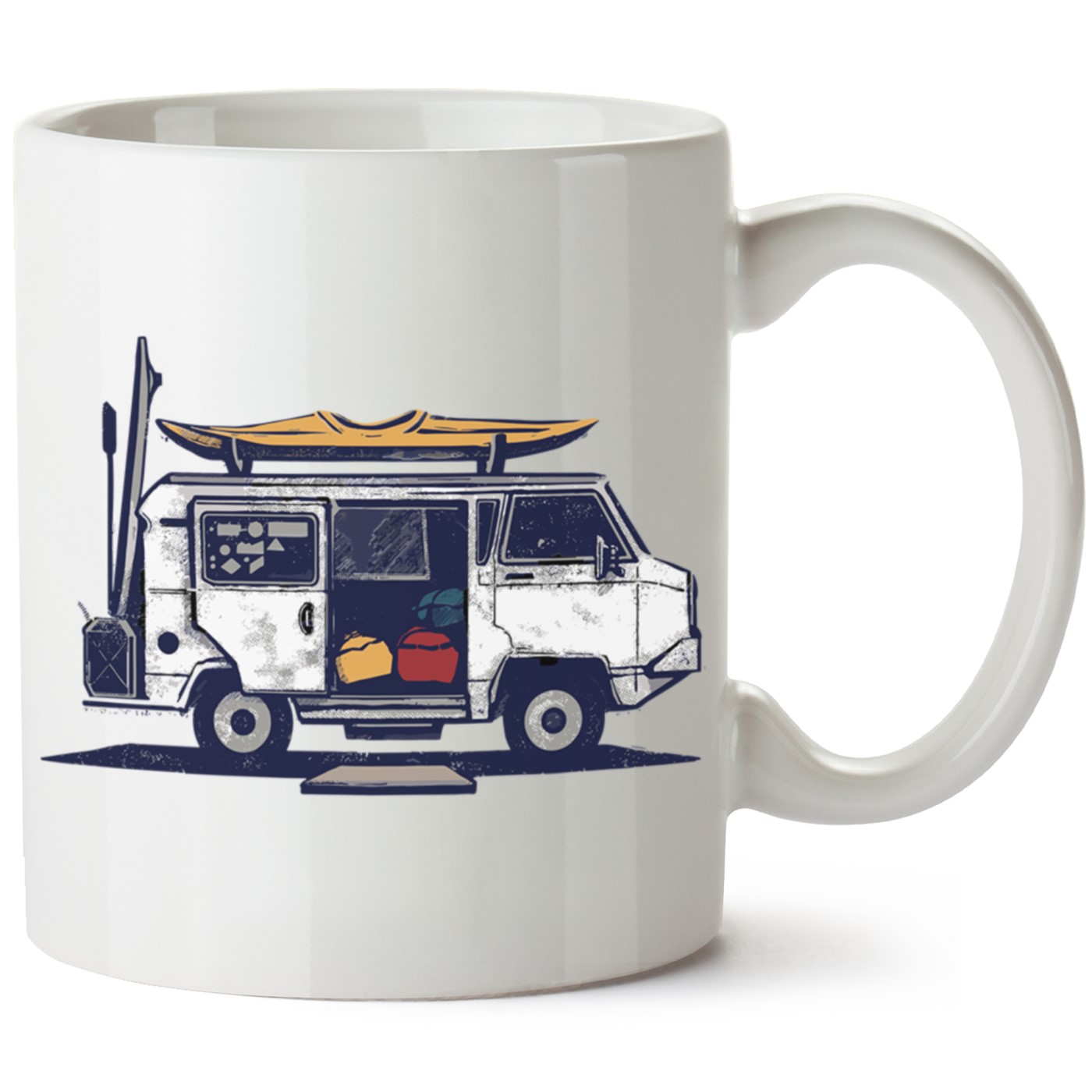 Macera-Doğa Baskılı Porselen Kupa Bardak