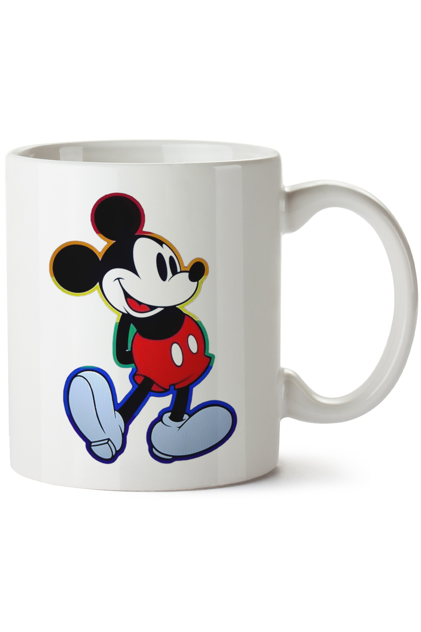 Mickey Mouse Baskılı Porselen Kupa Bardak