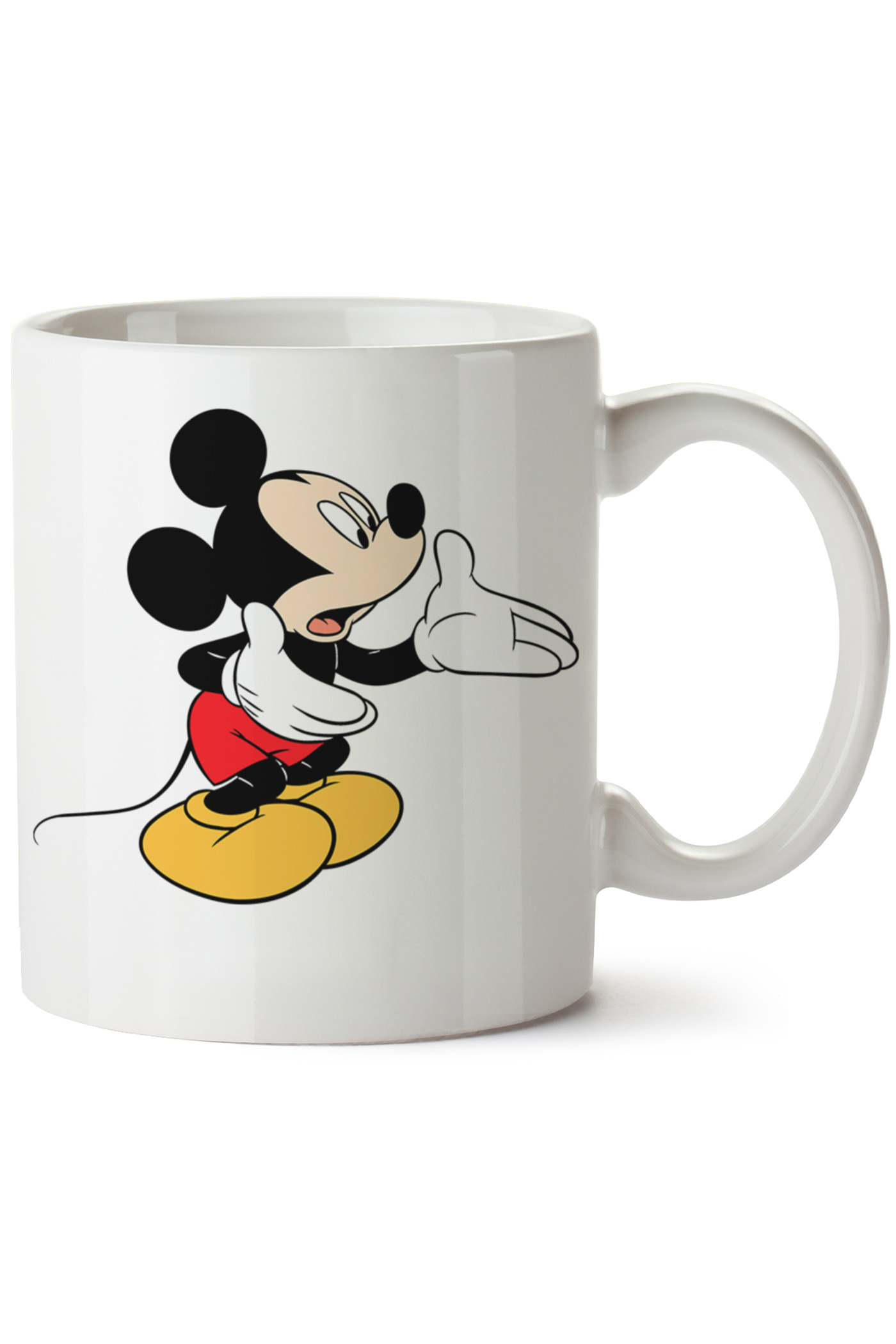 Mickey Mouse Baskılı Porselen Kupa Bardak