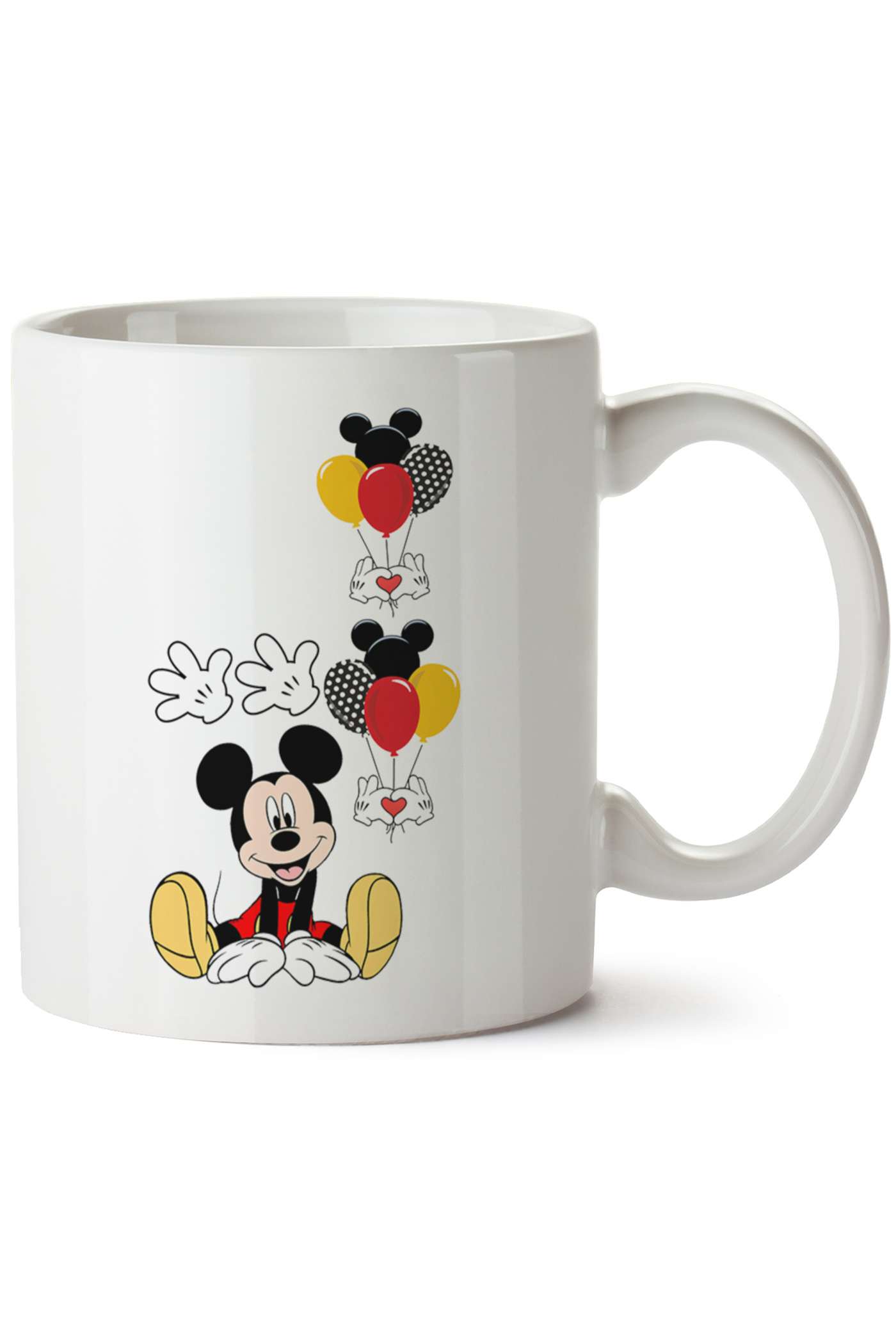 Mickey Mouse Baskılı Porselen Kupa Bardak