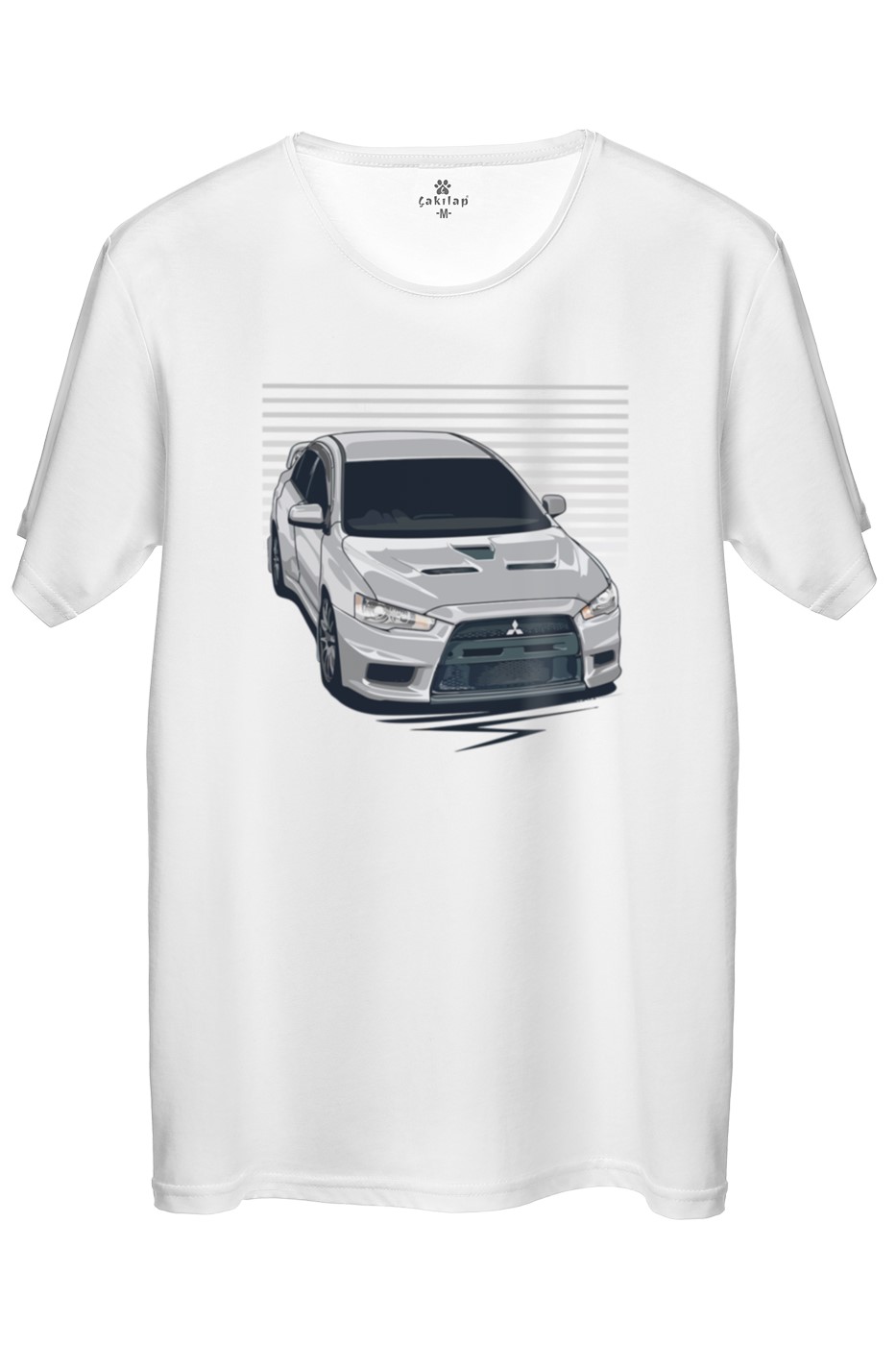 Mitsubishi Evo 10 Baskılı Regular Tişört