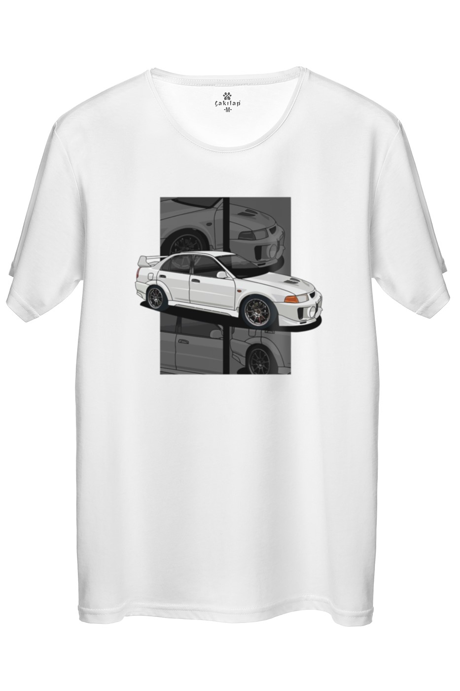 Mitsubishi Evo 5 Baskılı Regular Tişört