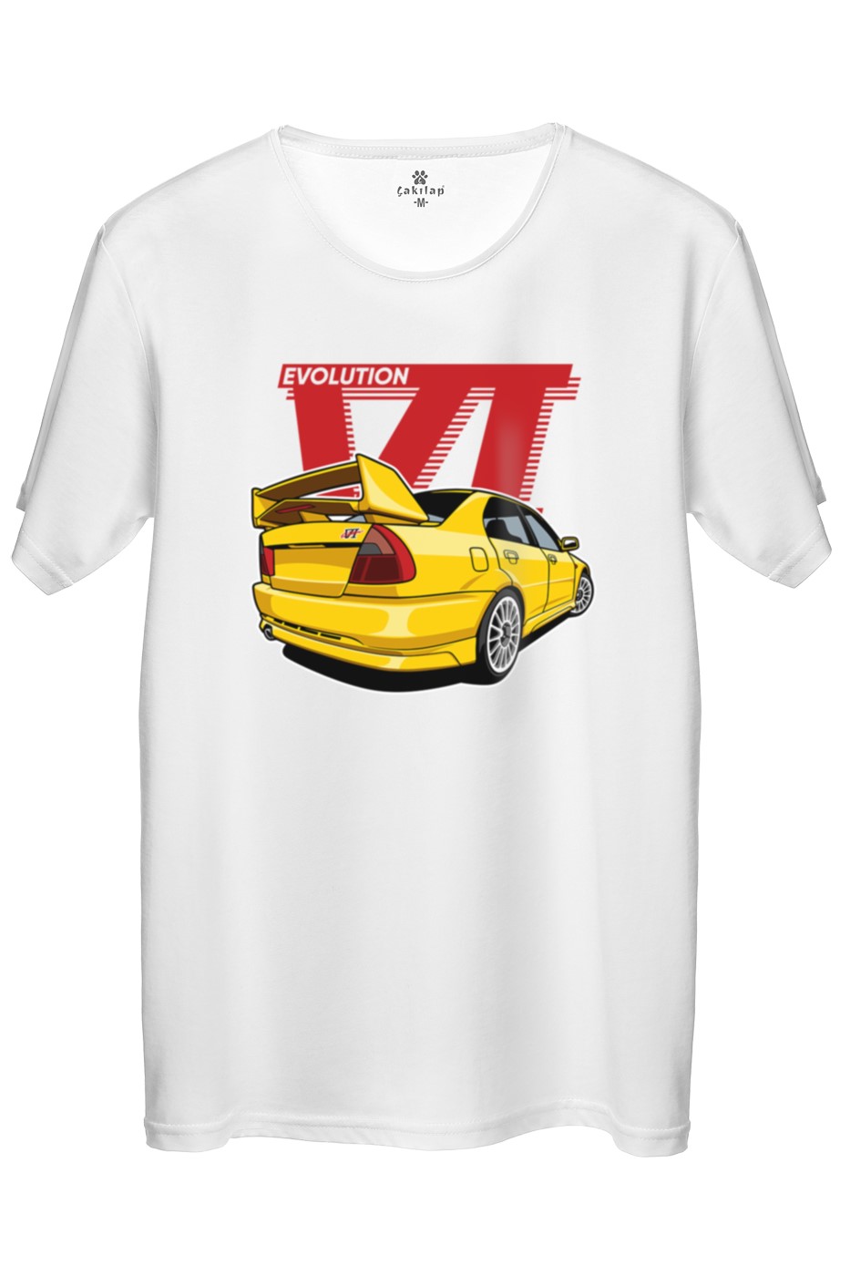 Mitsubishi Evo Baskılı Regular Tişört