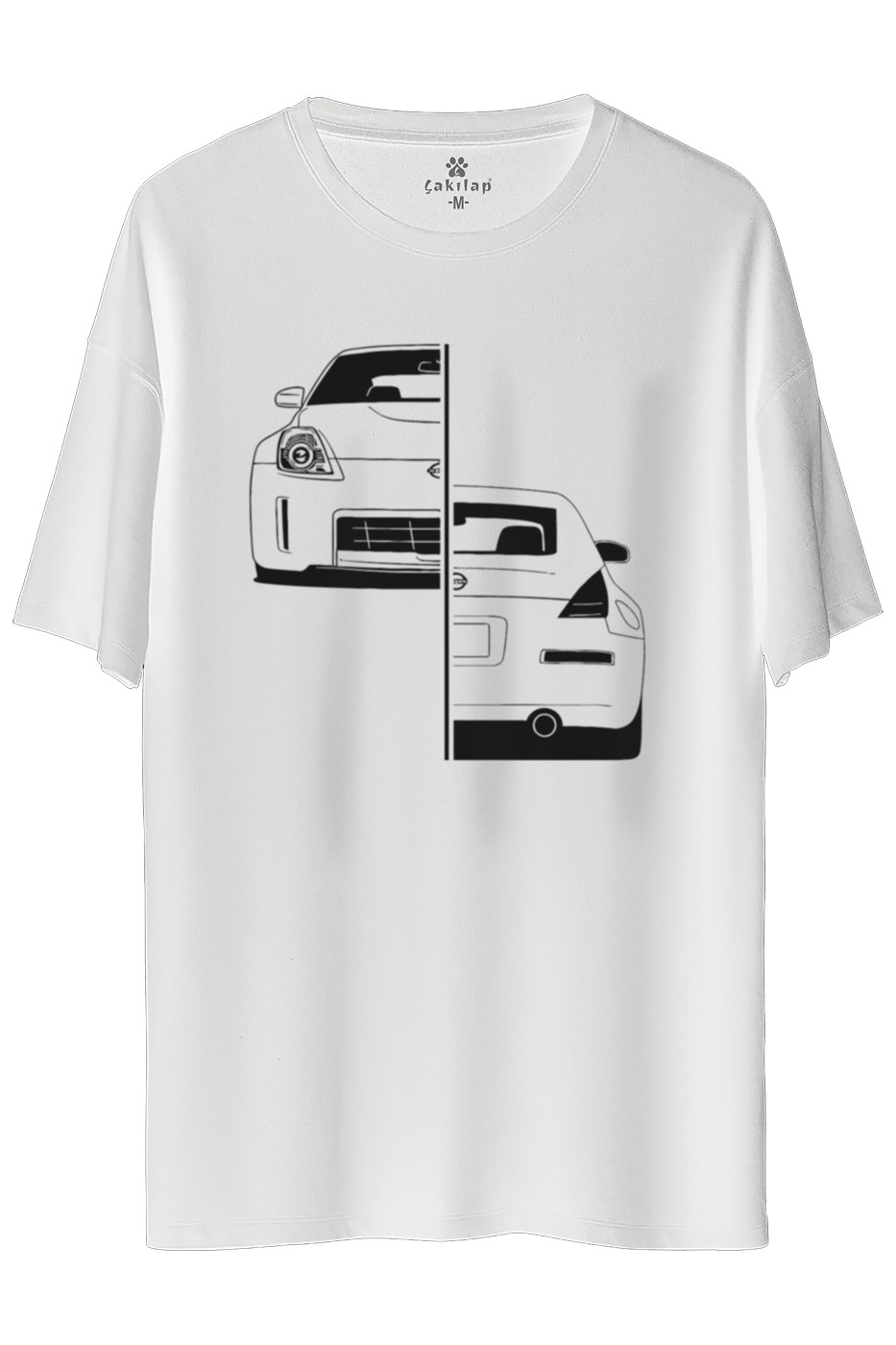 Nissan 350Z Baskılı Oversize Tişört
