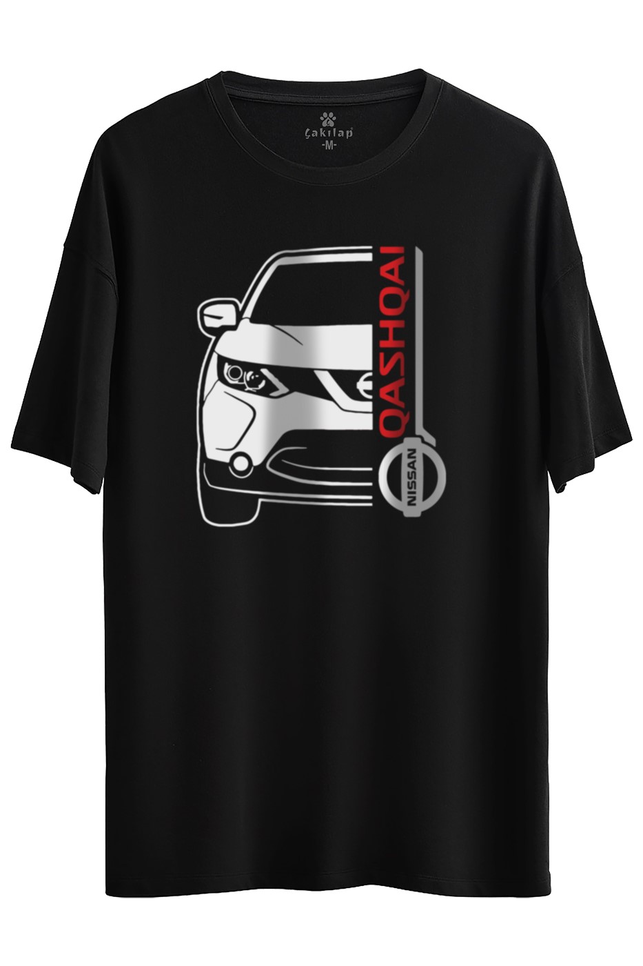 Nissan Mikra Baskılı Oversize Tişört