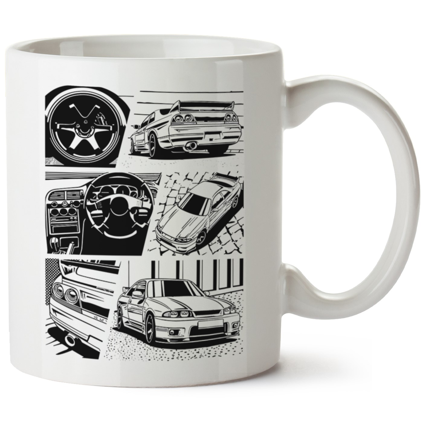 Nissan Qashqai Baskılı Porselen Kupa Bardak