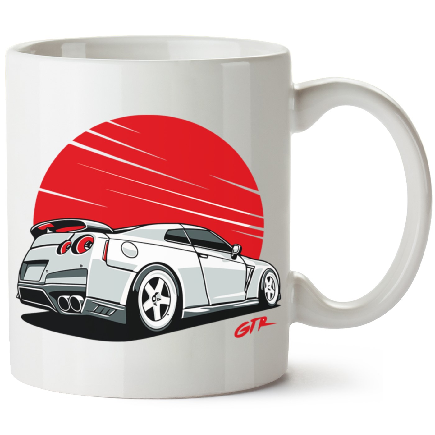 Nissan R35 Baskılı Porselen Kupa Bardak