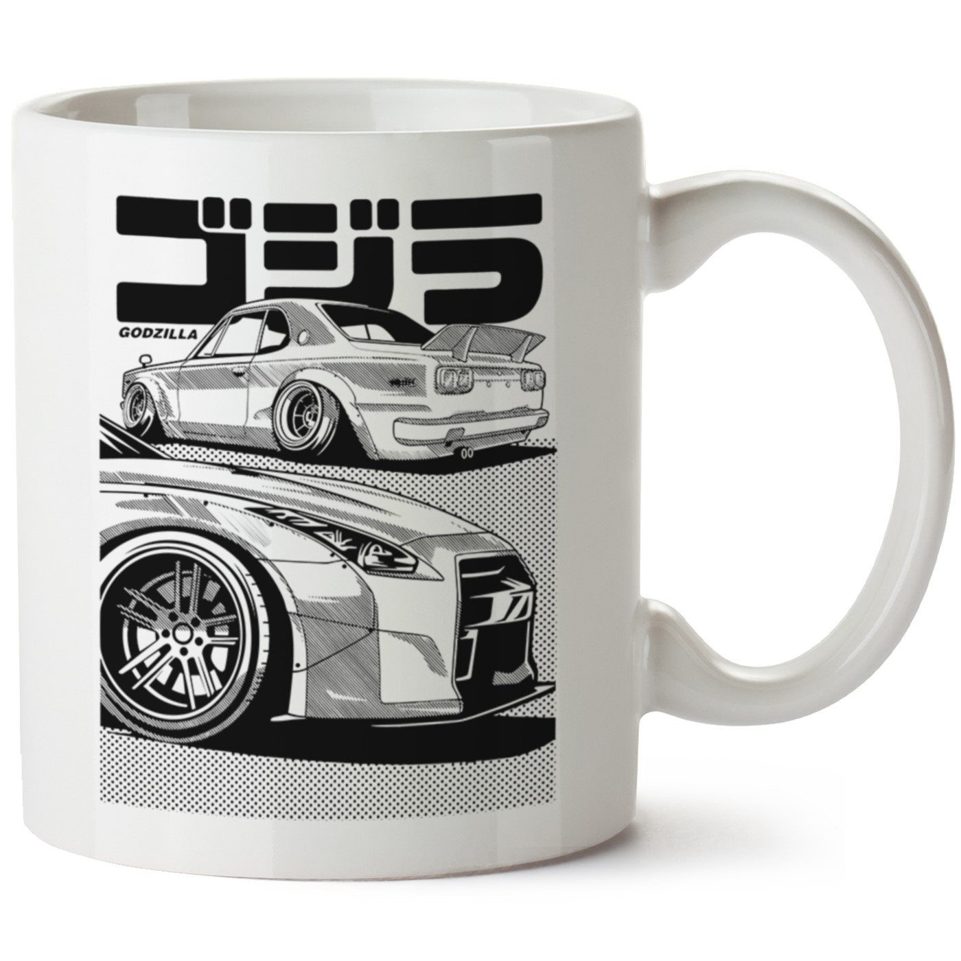 Nissan R35 Baskılı Porselen Kupa Bardak