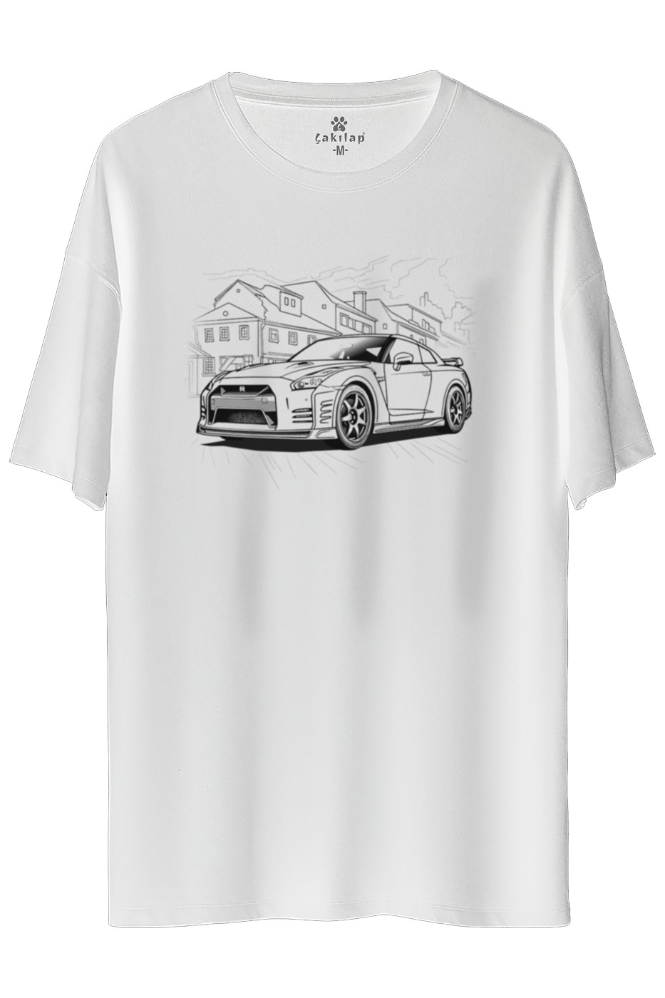 Nissan R35 Baskılı Oversize Tişört