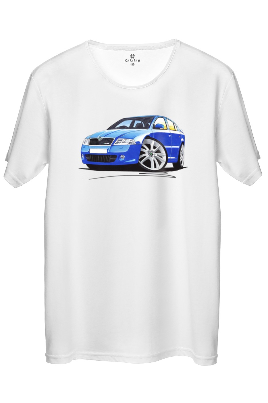 Skoda OctaviaA5 Baskılı Regular Tişört