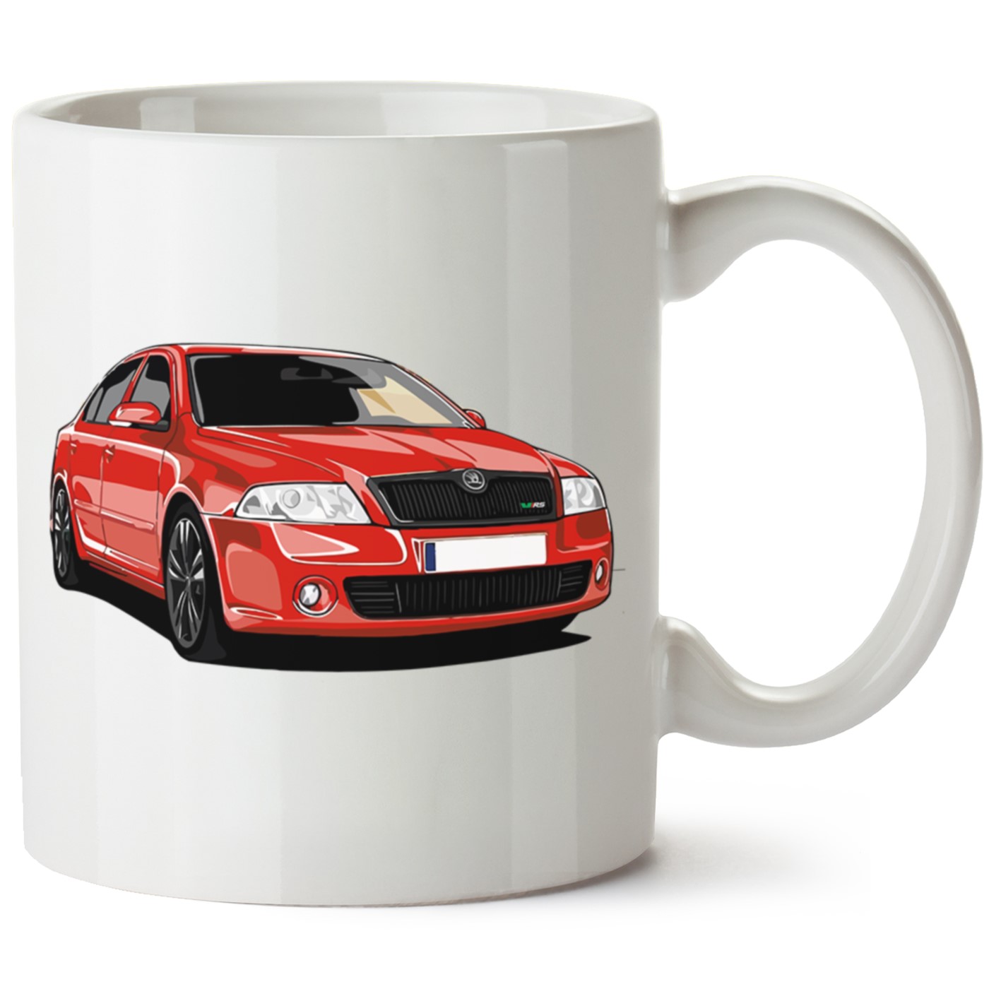 Skoda OctaviaA5 Baskılı Porselen Kupa Bardak